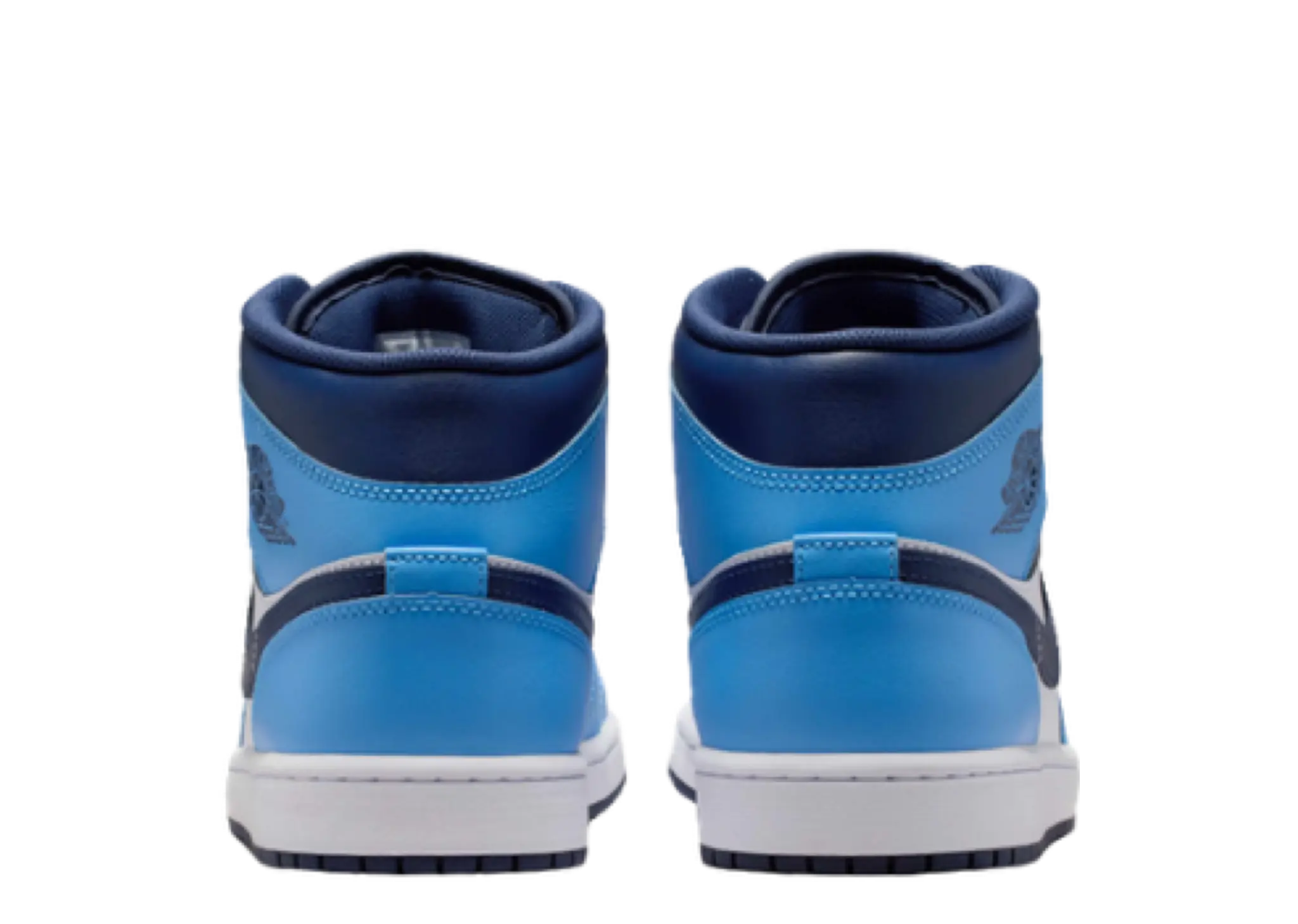 Air Jordan 1 Mid University Blue Midnight Navy - photo 3
