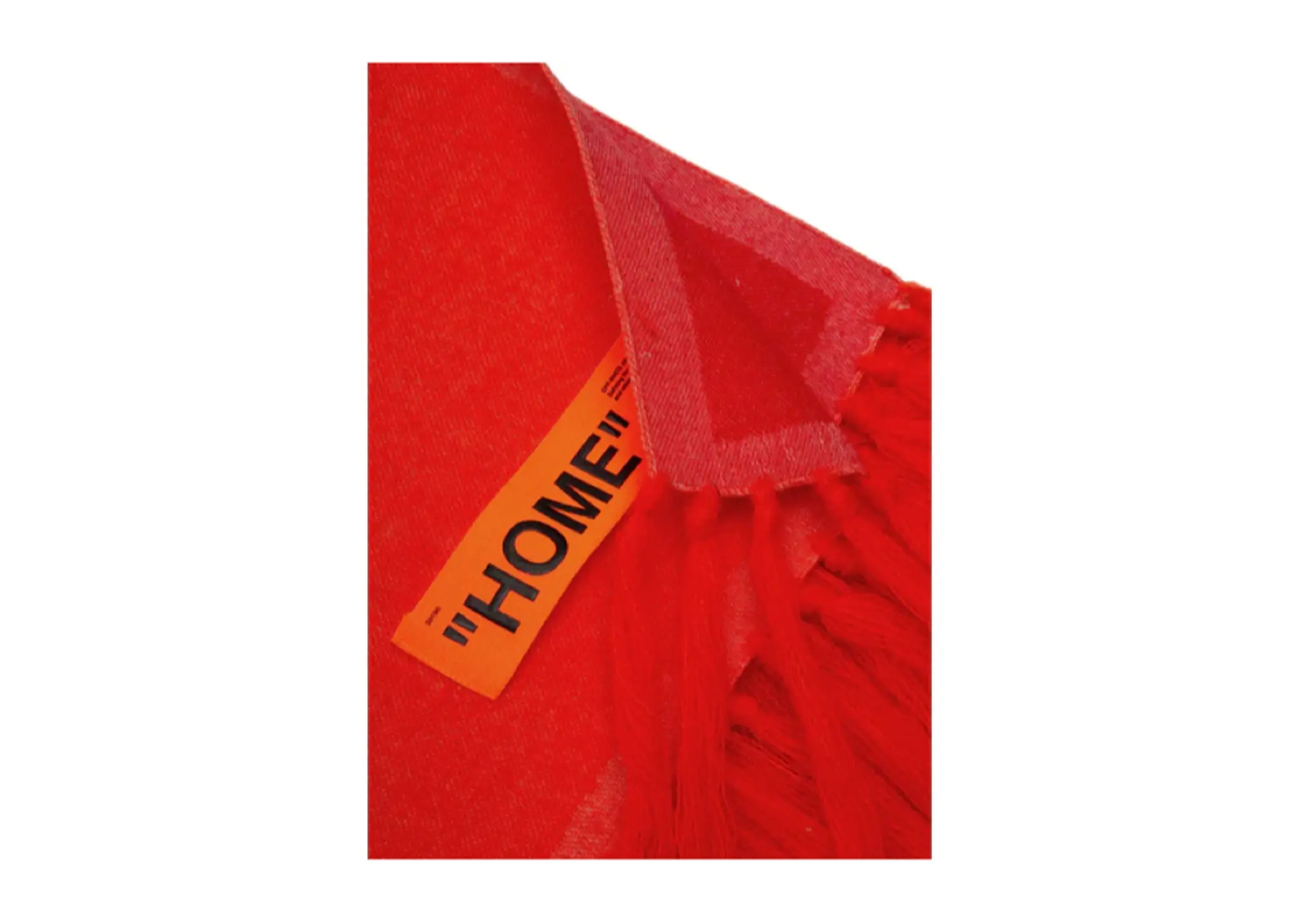 Off-White Knitted Blanket Red Liliac - photo 2