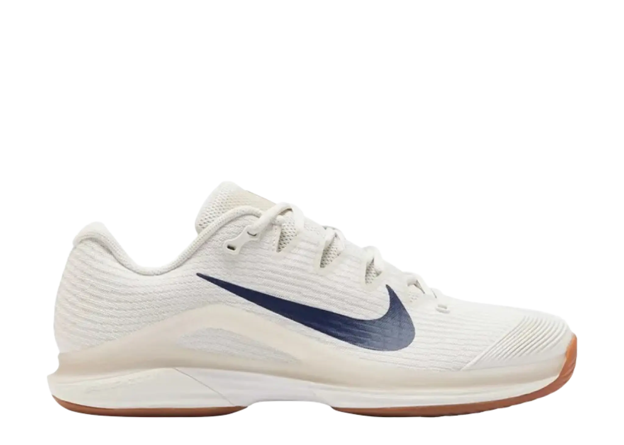 Nike Court Air Zoom Vapor 12 HC Summit White Phantom Gum Medium Brown