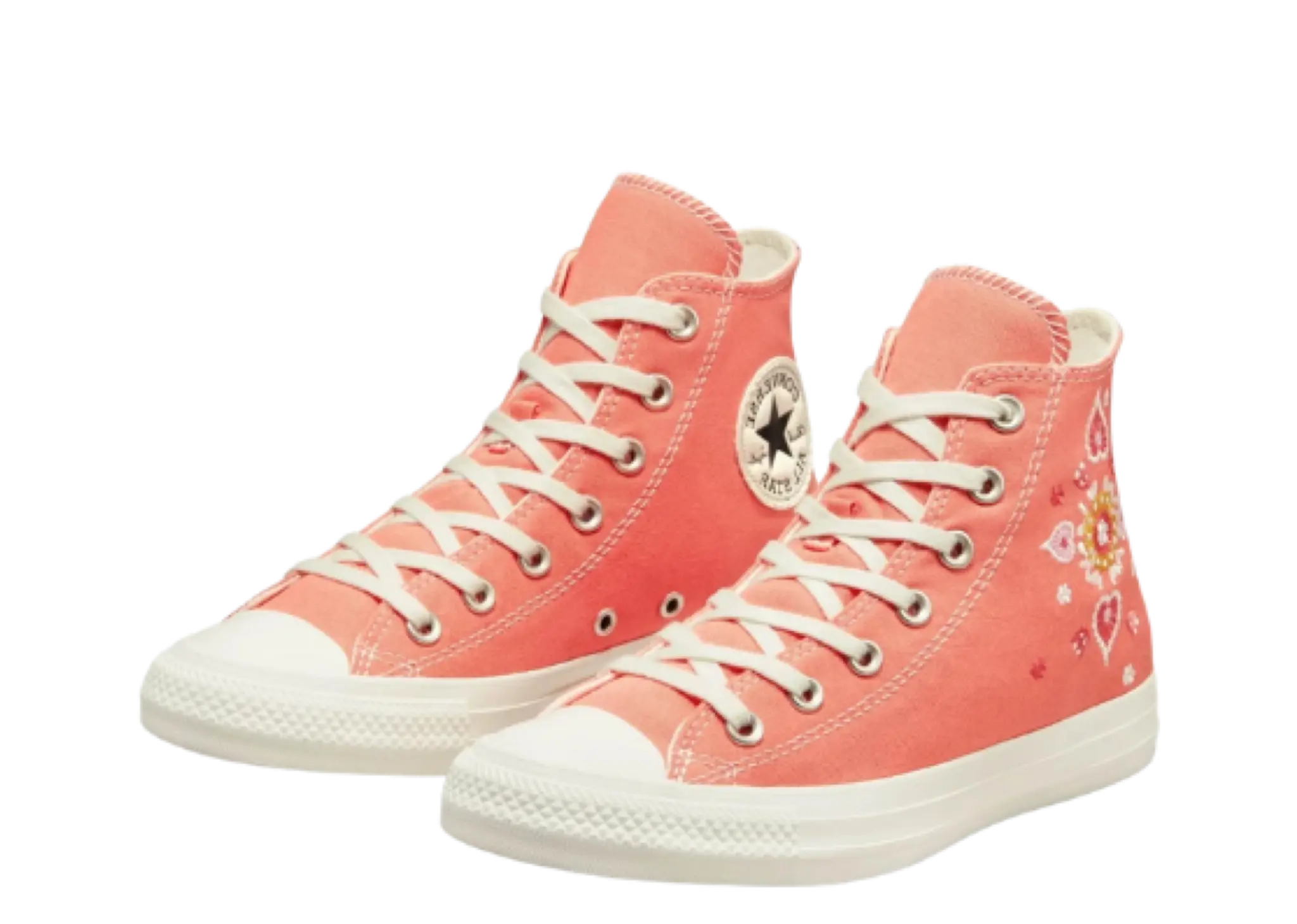 Converse Chuck Taylor All Star High Floral Bright Pink - photo 2