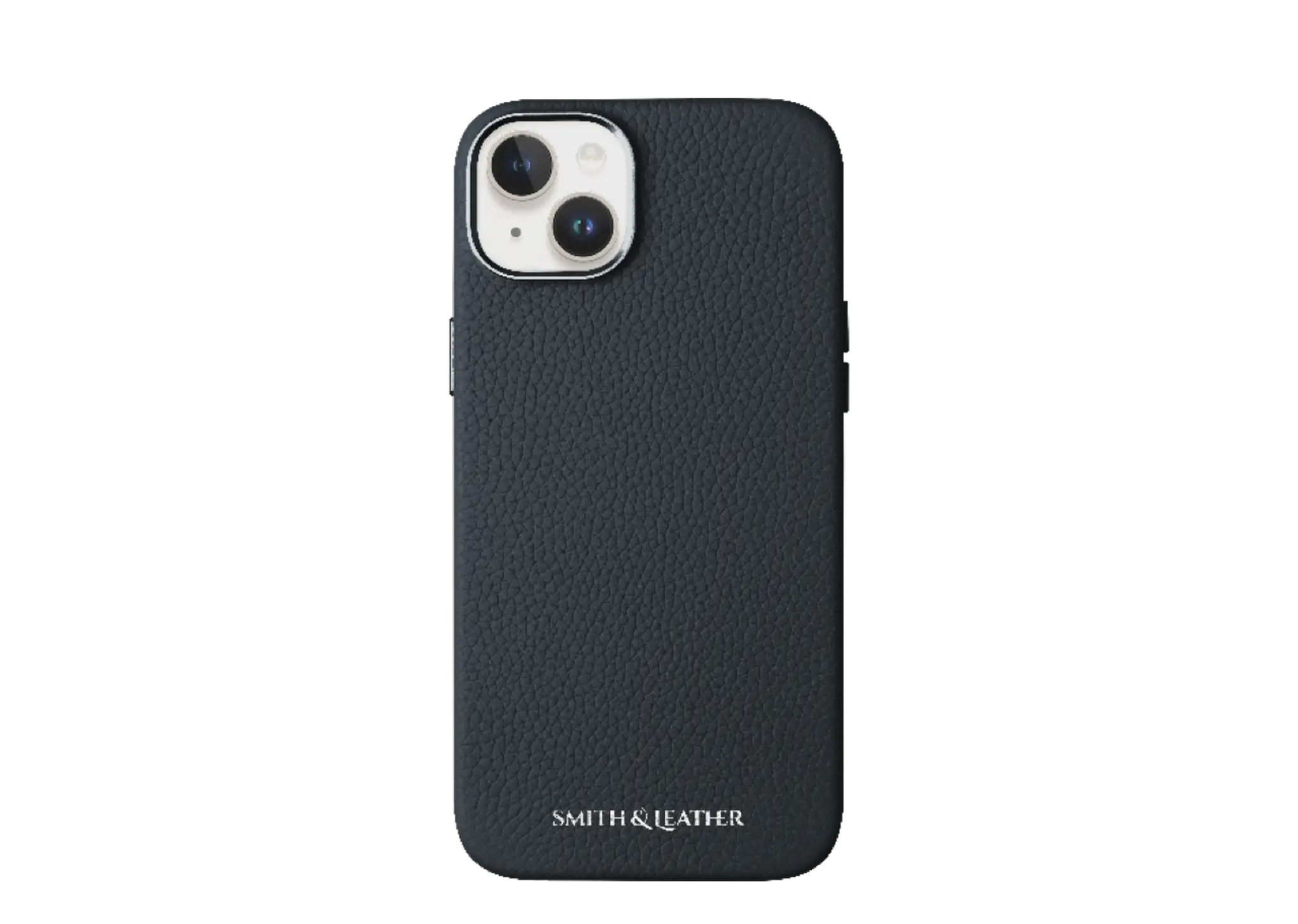 Smith&Leather iPhone 15 Plus MagSafe Leather Case Navy