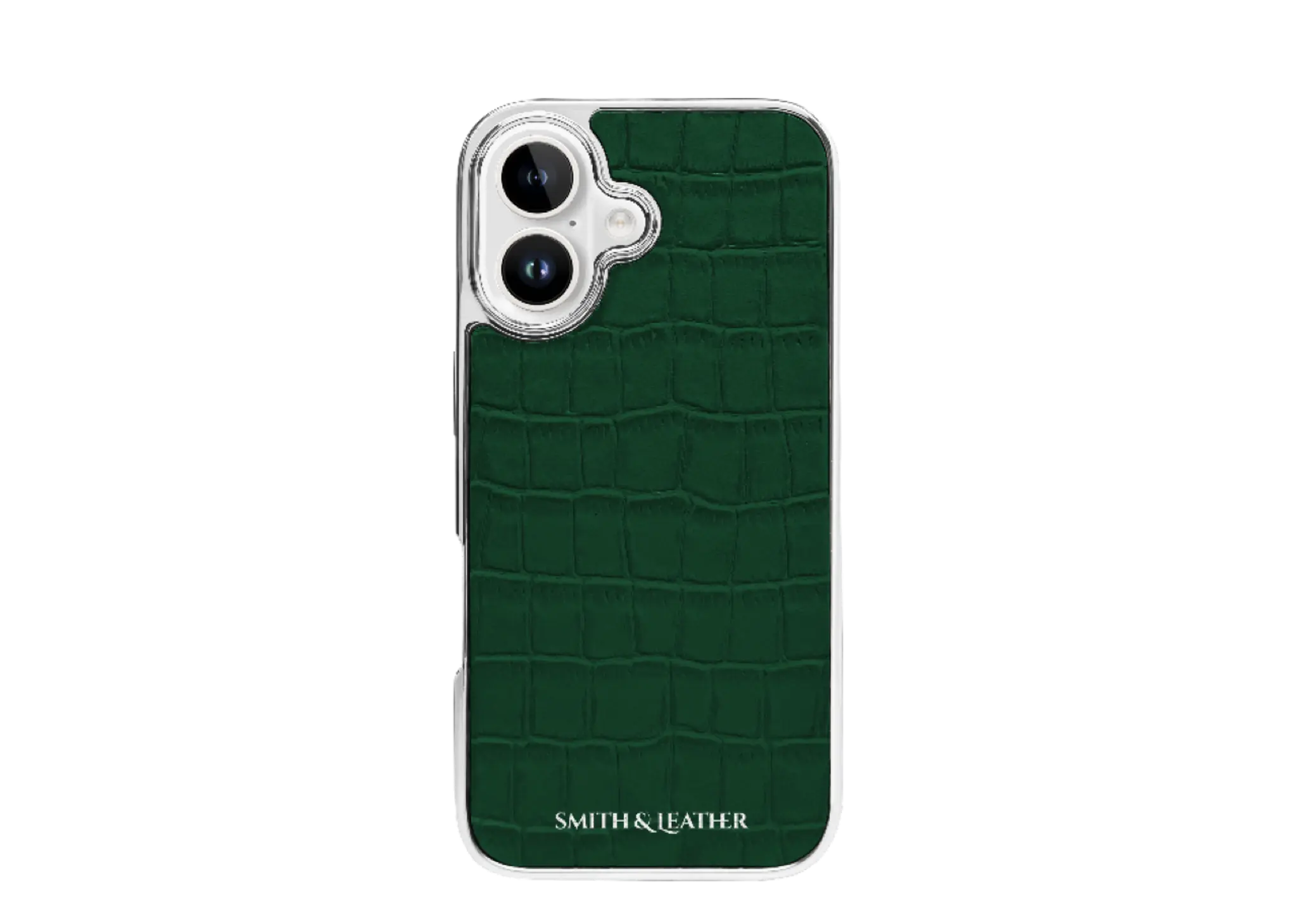 Smith&Leather iPhone 16 MagSafe Frame Case Green