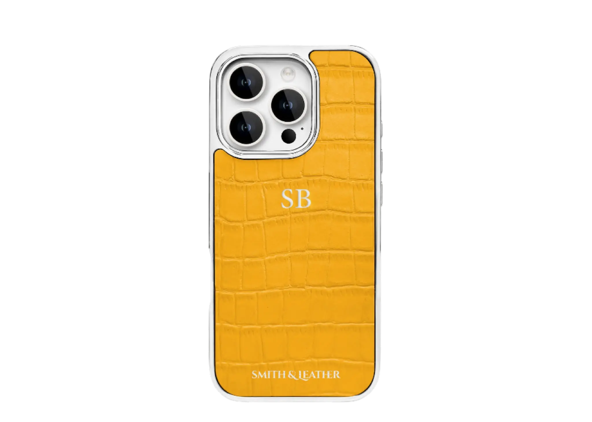 Smith&Leather iPhone 16 Pro MagSafe Frame Case Yellow - photo 2