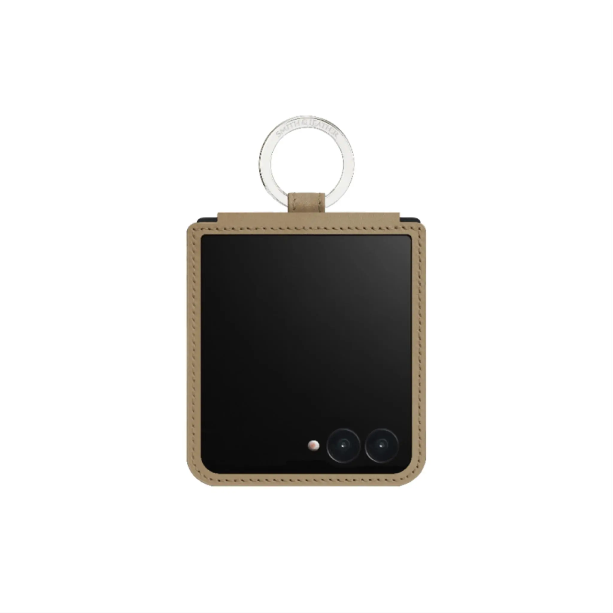 Smith&Leather Samsung Galaxy Z Flip Card Pocket Frame 7 Navy - photo 3