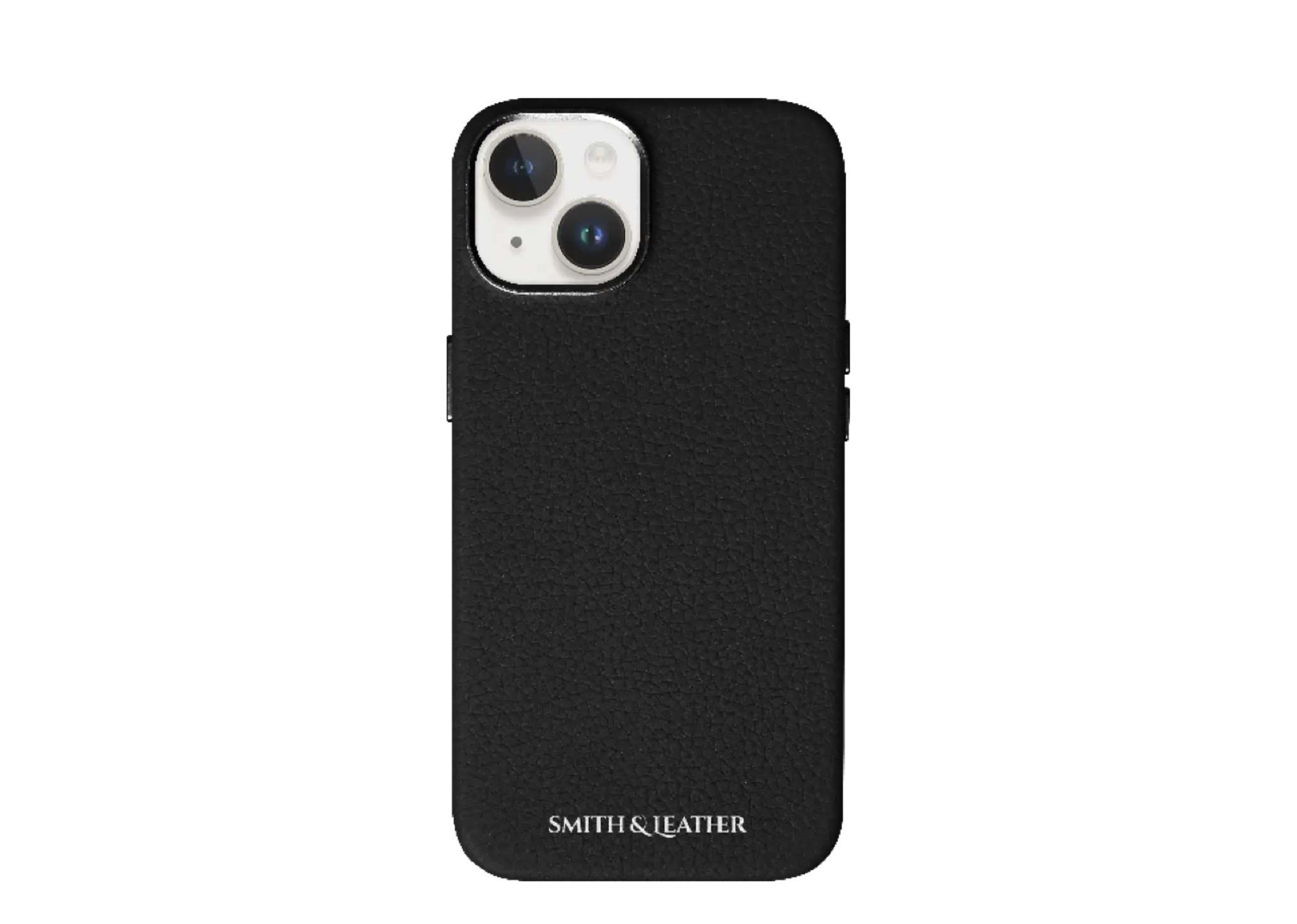 Smith&Leather iPhone 15 MagSafe Leather Case Black