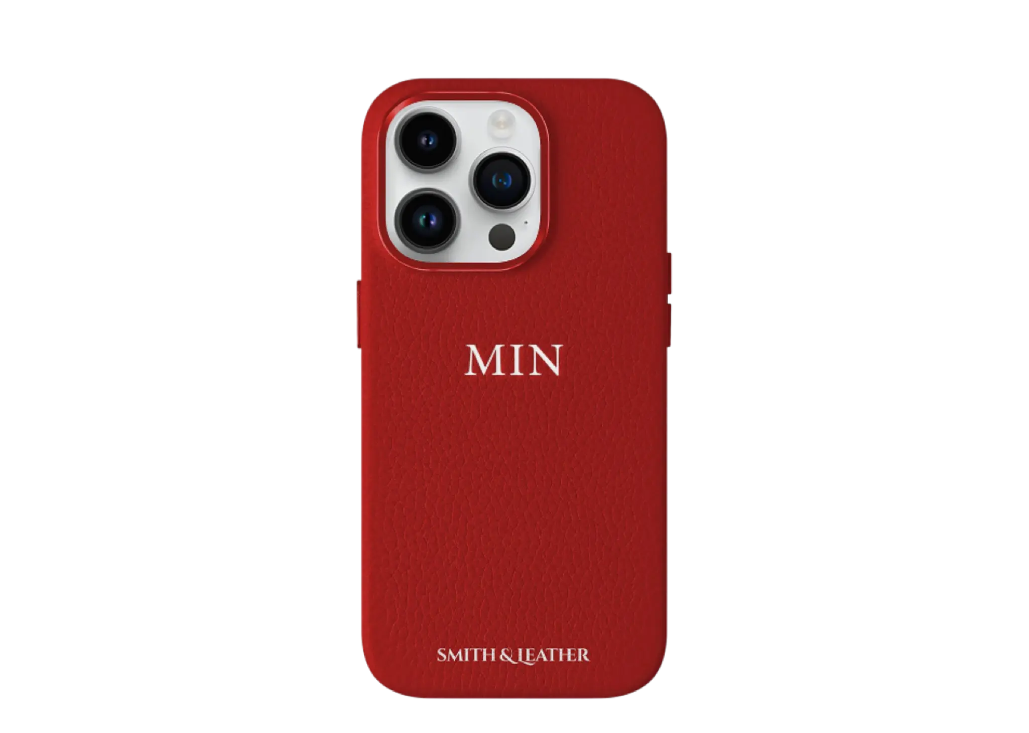 Smith&Leather iPhone 15 Pro MagSafe Leather Case Red - photo 2
