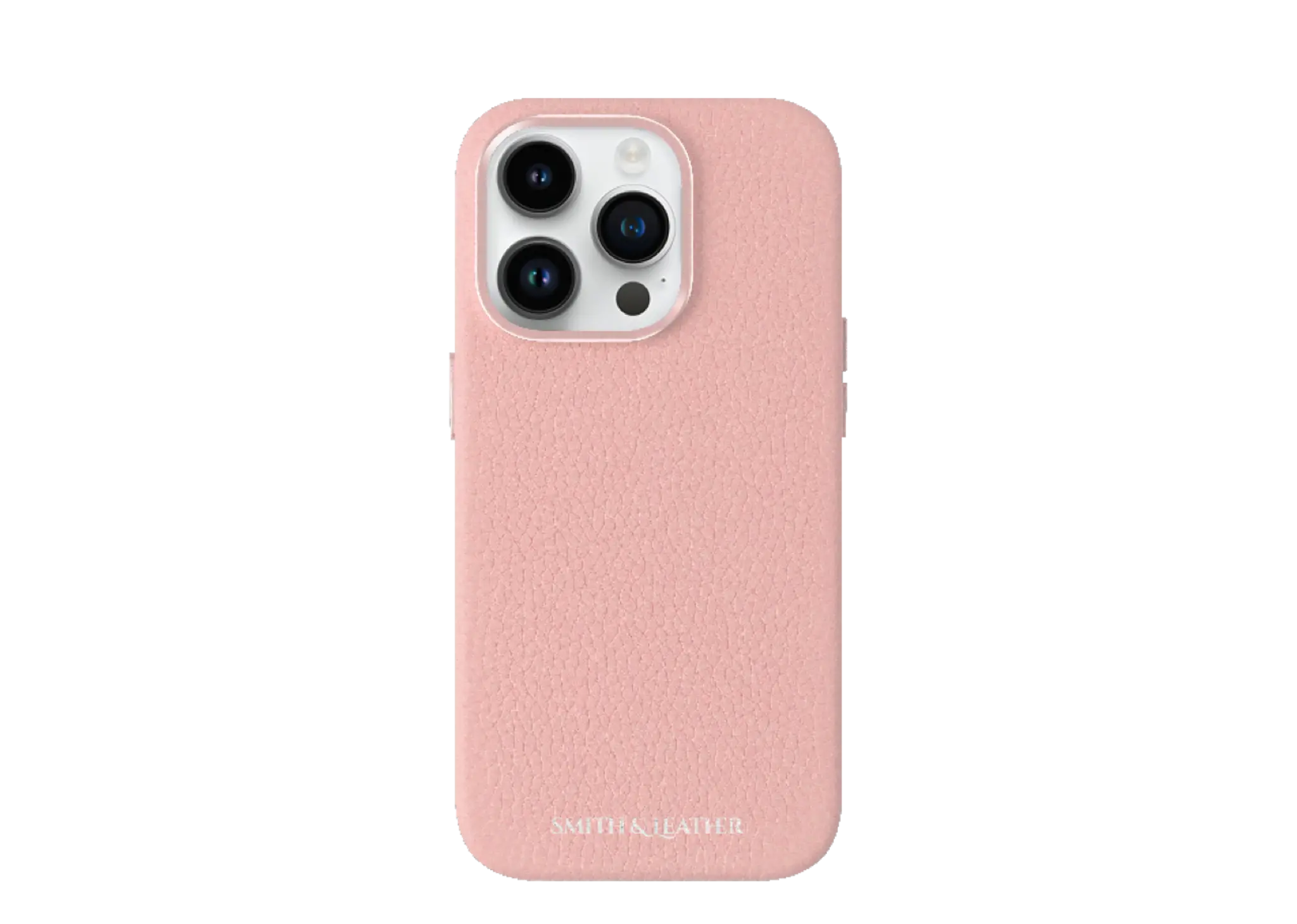 Smith&Leather iPhone 15 Pro MagSafe Leather Case Pink