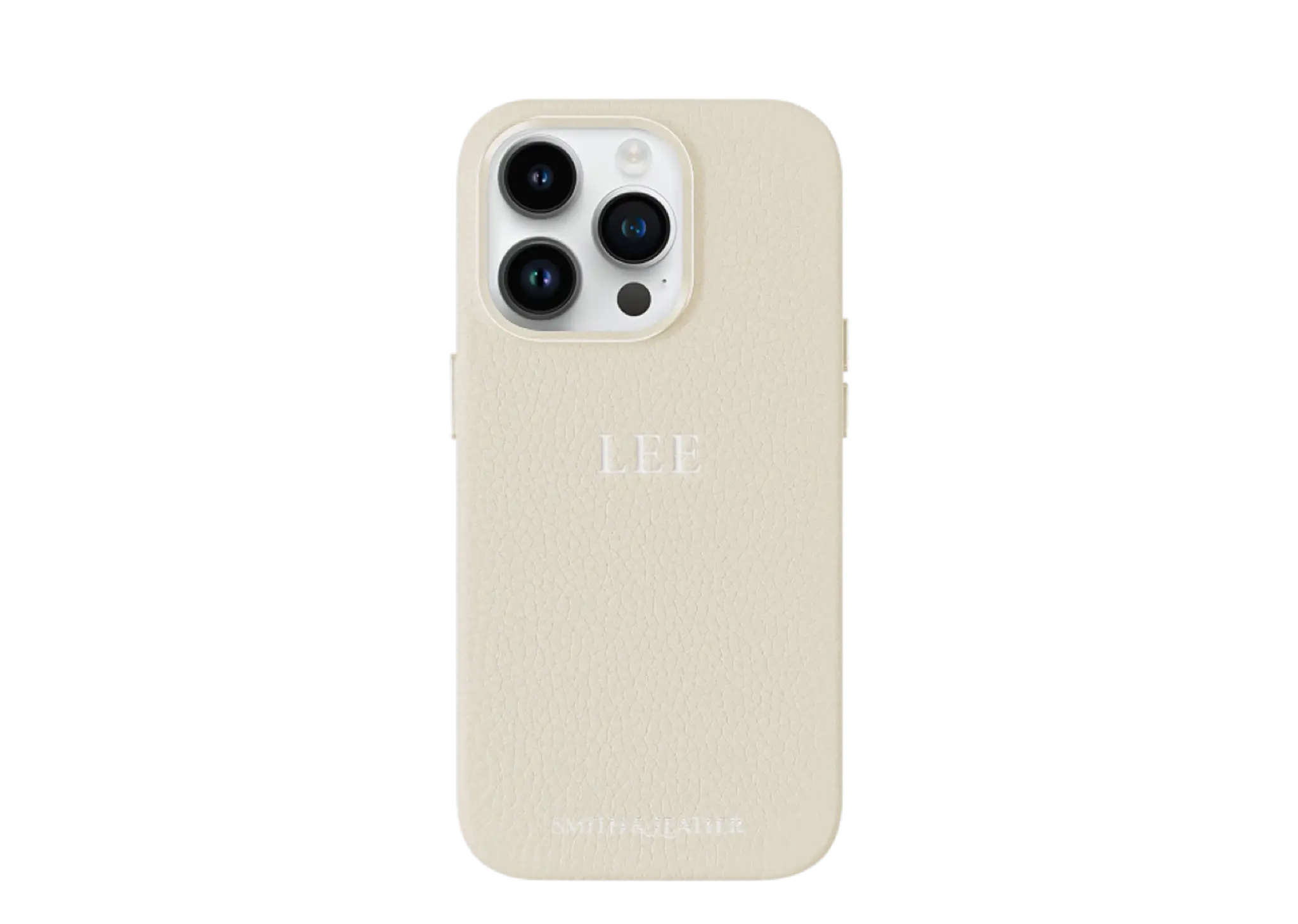 Smith&Leather iPhone 15 Pro Max MagSafe Leather Case Ivory - photo 2