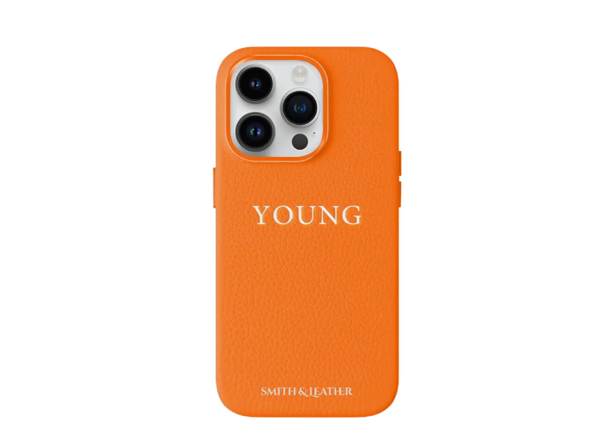 Smith&Leather iPhone 15 Pro Max MagSafe Leather Case Orange - photo 2