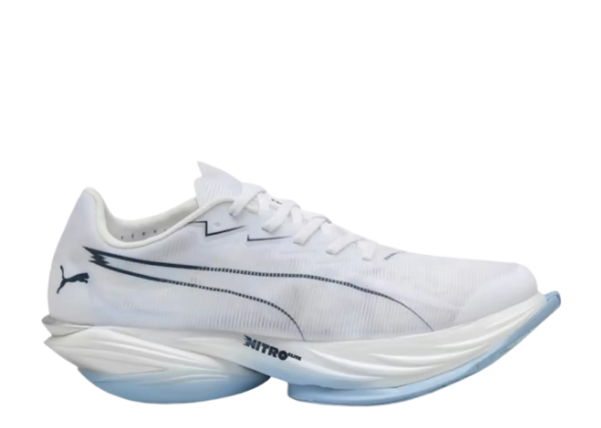 Puma Fast-R Nitro Elite 3 White Chambray Blue
