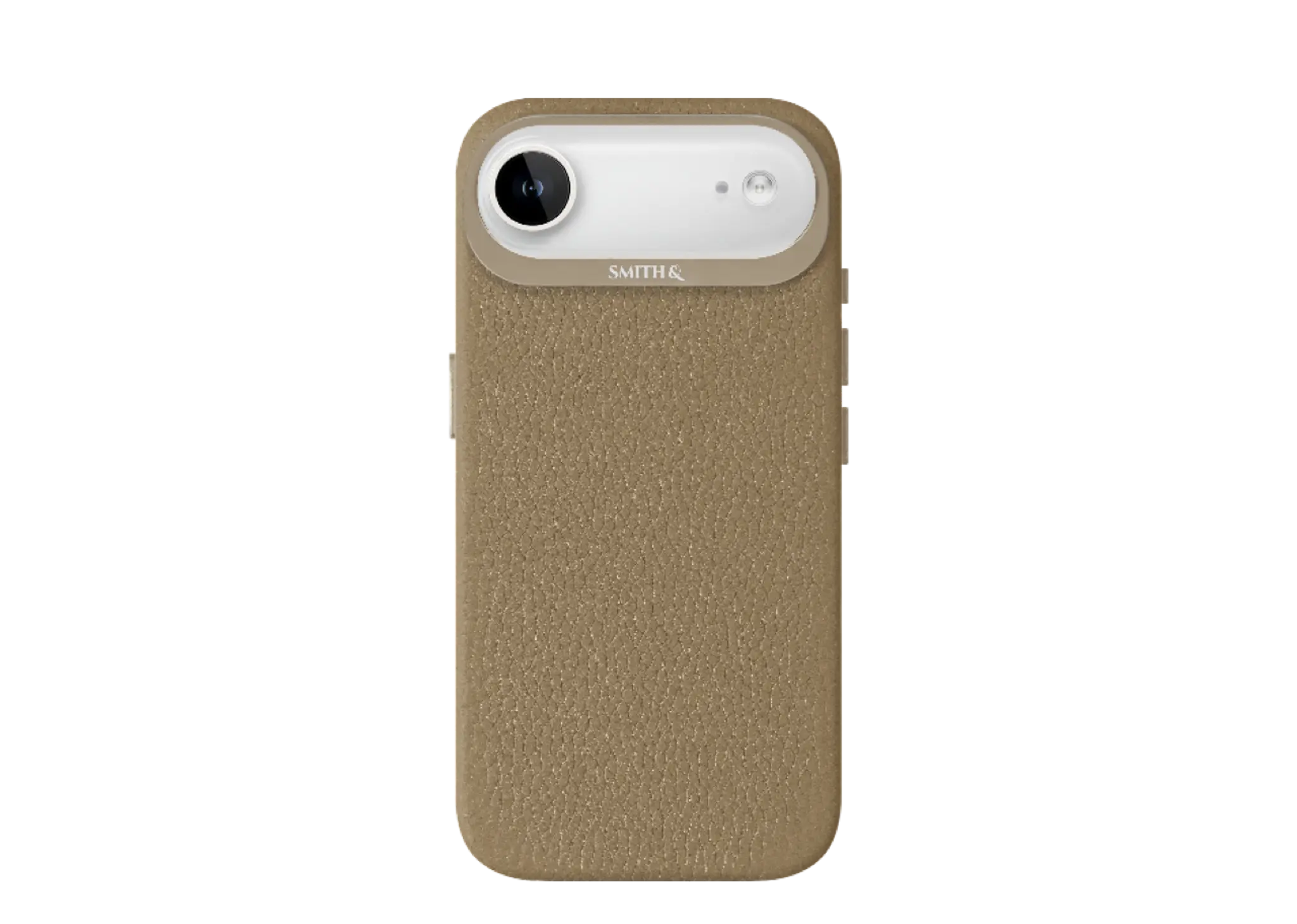 Smith&Leather iPhone 17 Air MagSafe Leather Case - Kickstand Lens Frame Soft Tau