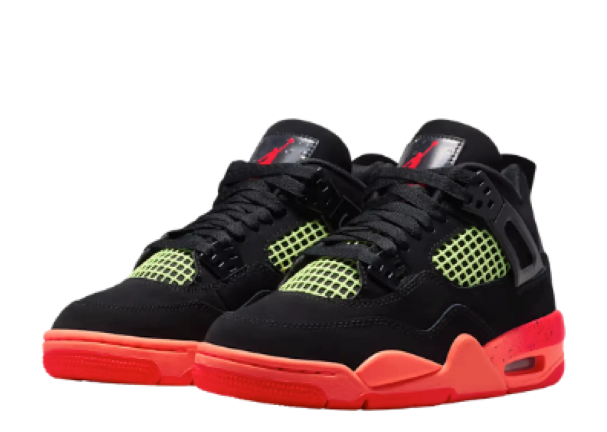 Air Jordan 4 Retro Black Infrared Barely Volt (Grade School) - photo 2