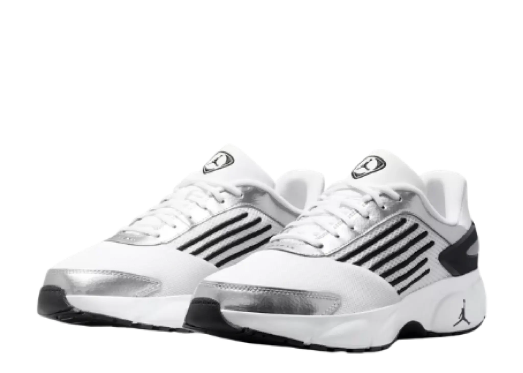 Air Jordan Trunner Flow White Black Metallic Silver - photo 2