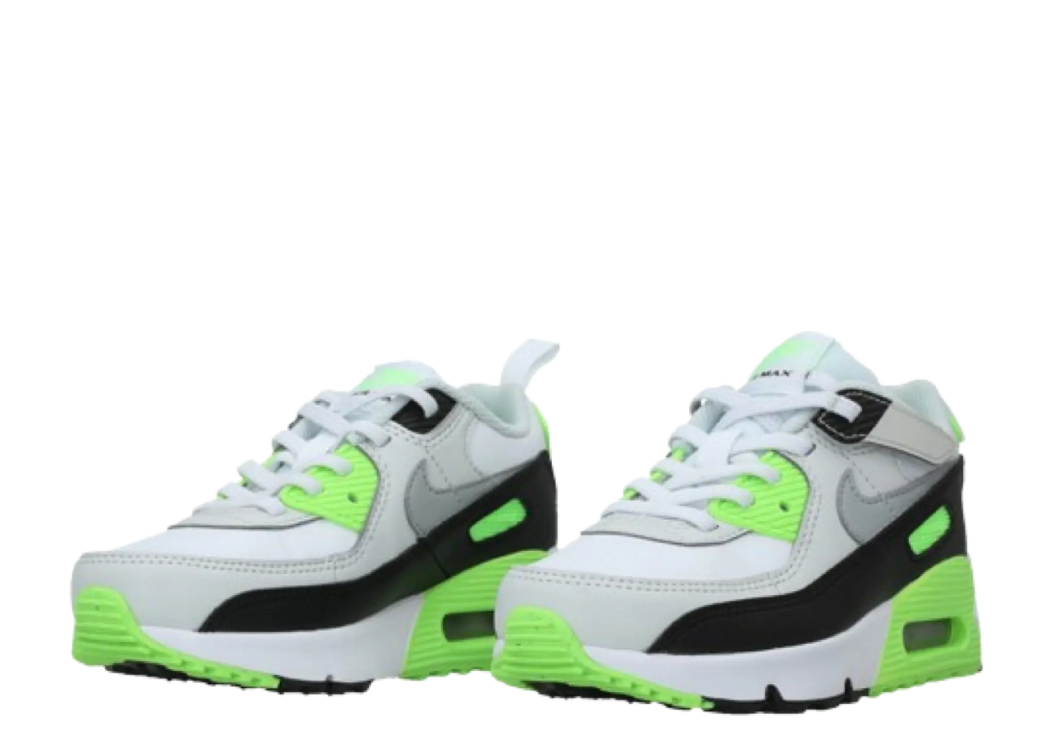 Nike Air Max 90 EasyOn White Photon Dust Light Smoke Grey (Pre School) - photo 2