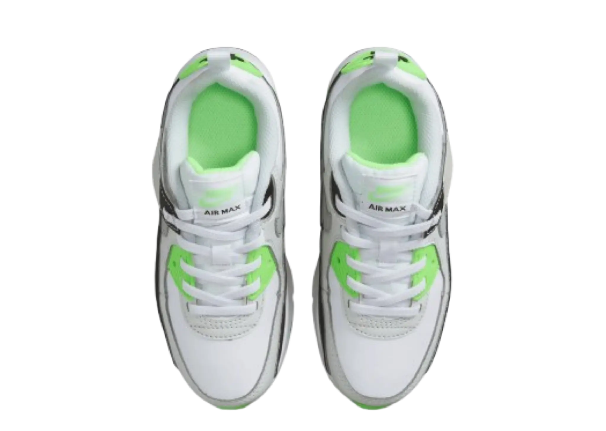Nike Air Max 90 EasyOn White Photon Dust Light Smoke Grey (Pre School) - photo 3