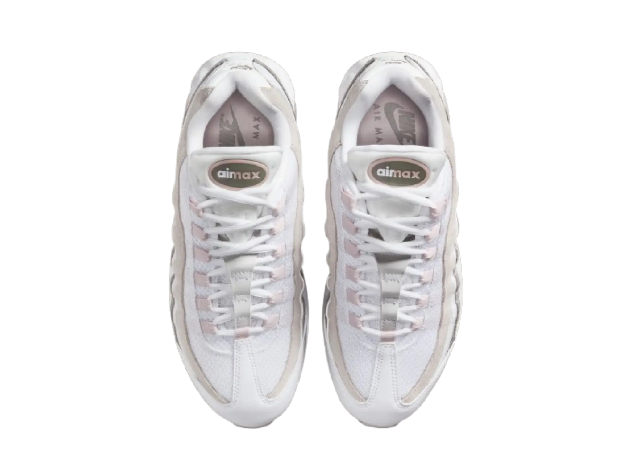 Nike Air Max 95 OG Big Bubble White Pearl Grey (Women's) - photo 3