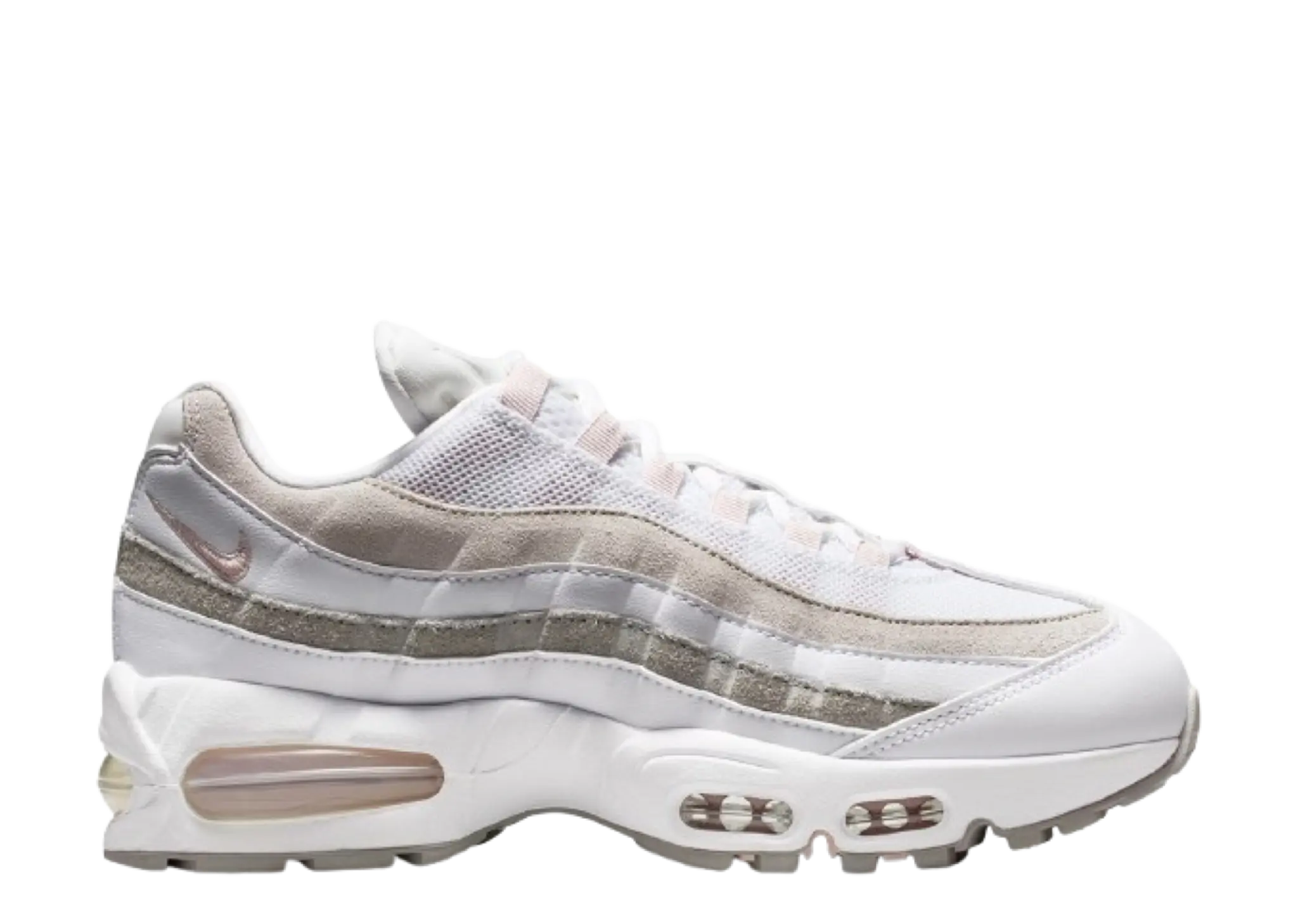 Nike Air Max 95 OG Big Bubble White Pearl Grey (Women's)