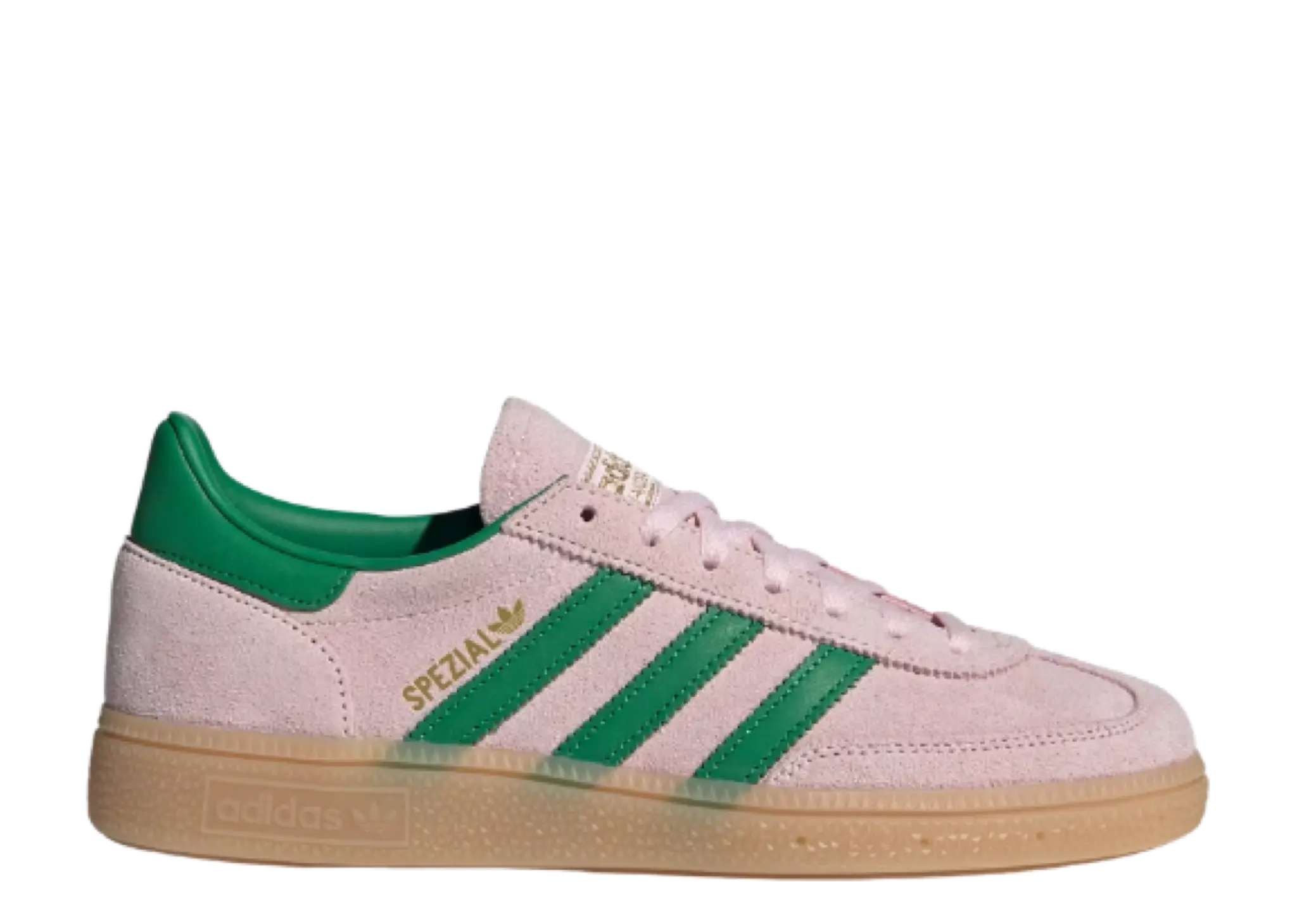 Adidas Handball Spezial Clear Pink Green Gold Metallic (Women's)