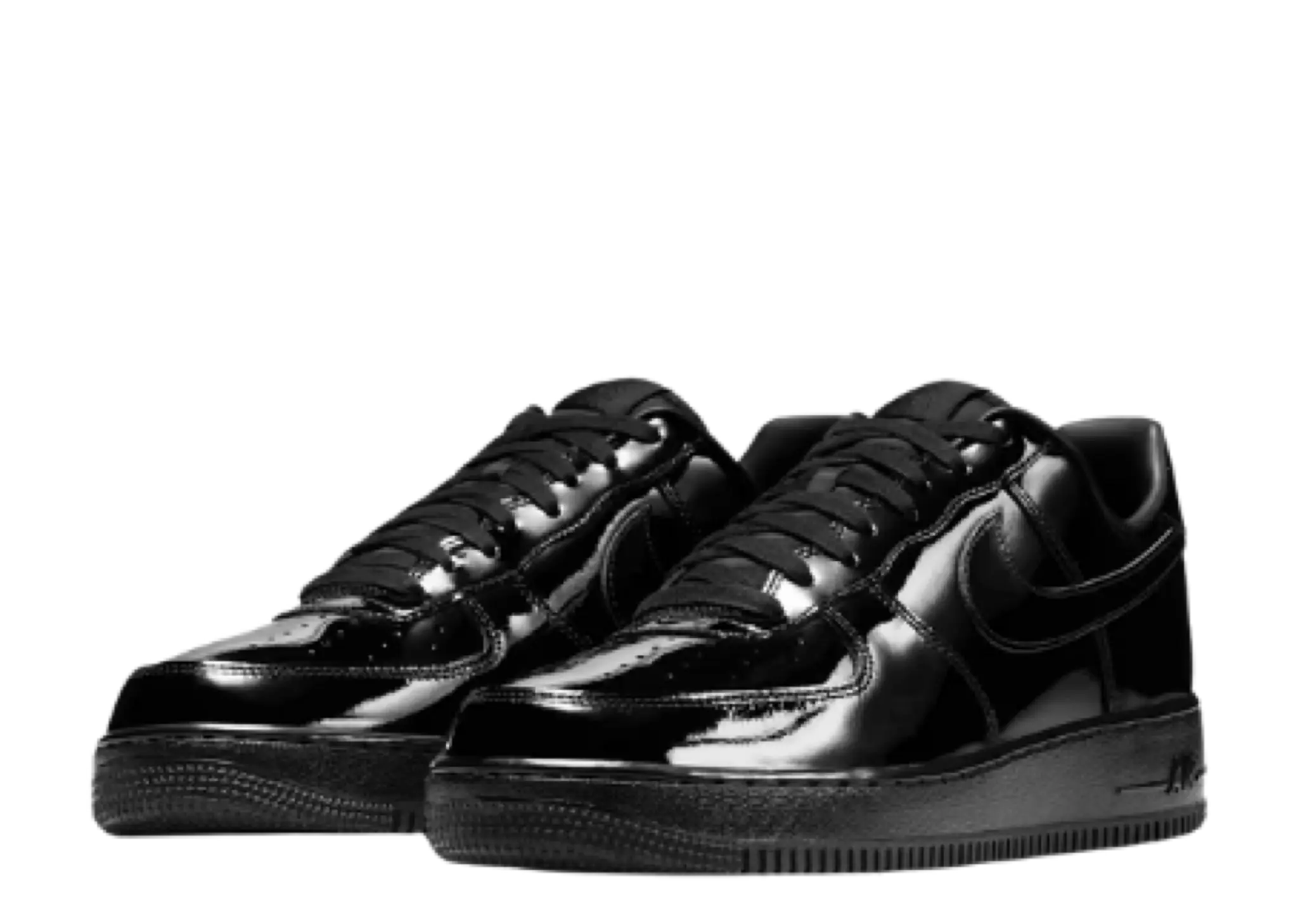 Nike Air Force 1 Low '07 Premium Black Patent - photo 2