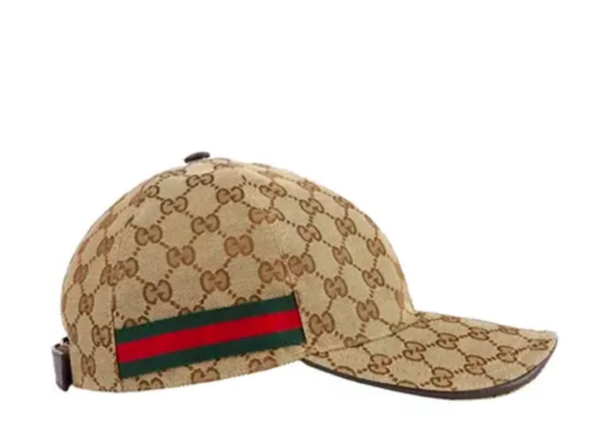 Original GG Canvas Baseball Hat with Web