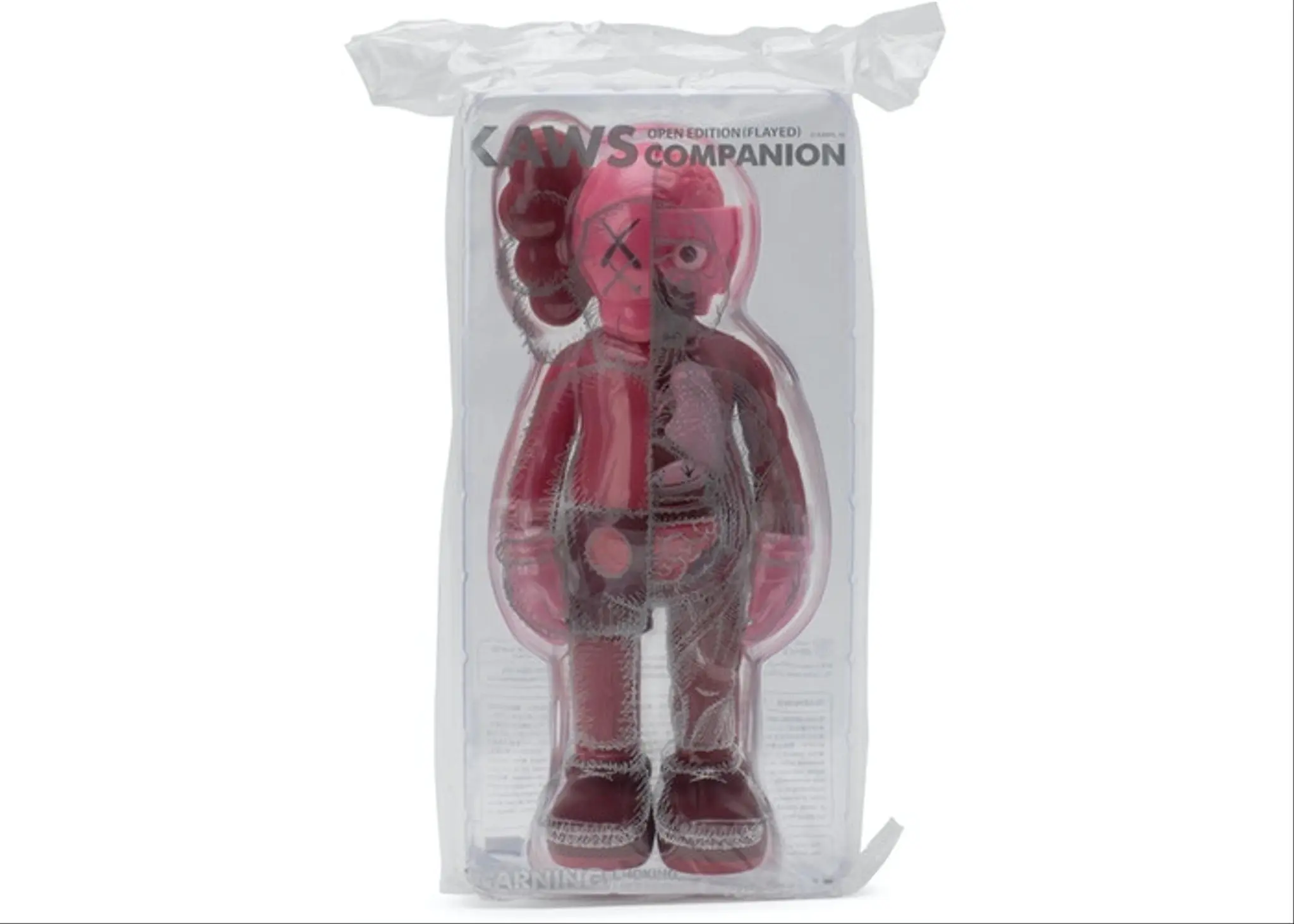 KAWS Companion Flayed Open Edition Vinyl Figure Blush - photo 2