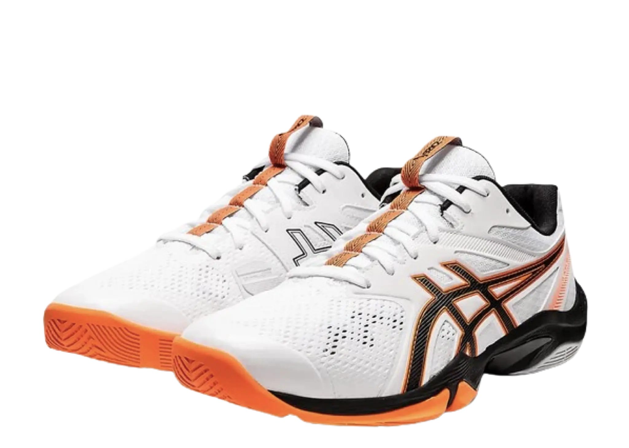 ASICS Gel Blade 8 White Black Orange - photo 2
