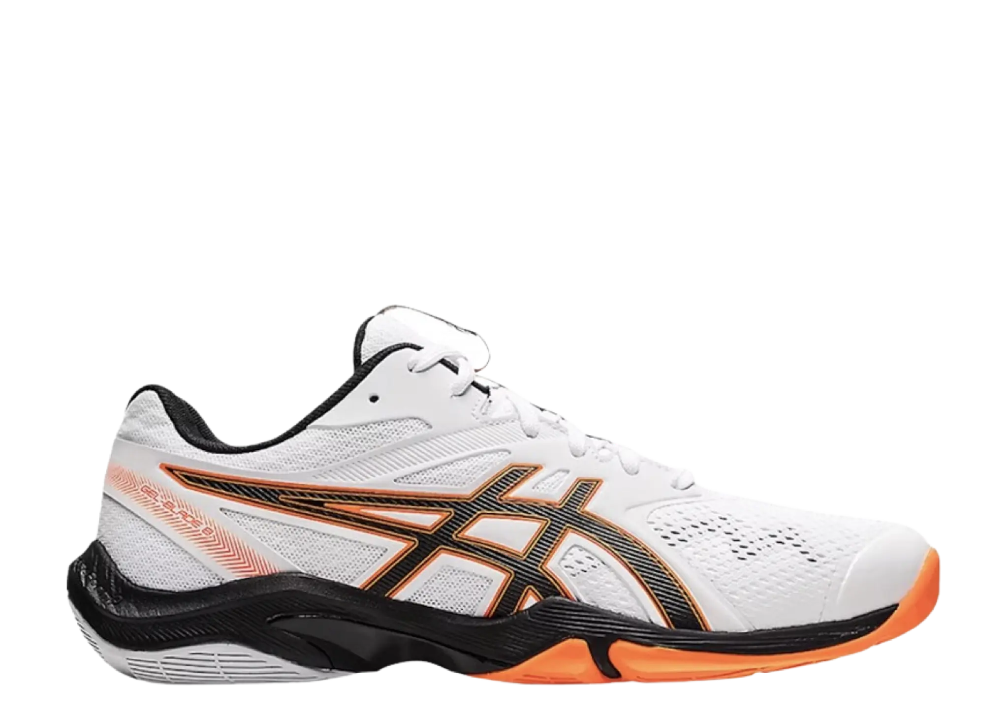 ASICS Gel Blade 8 White Black Orange