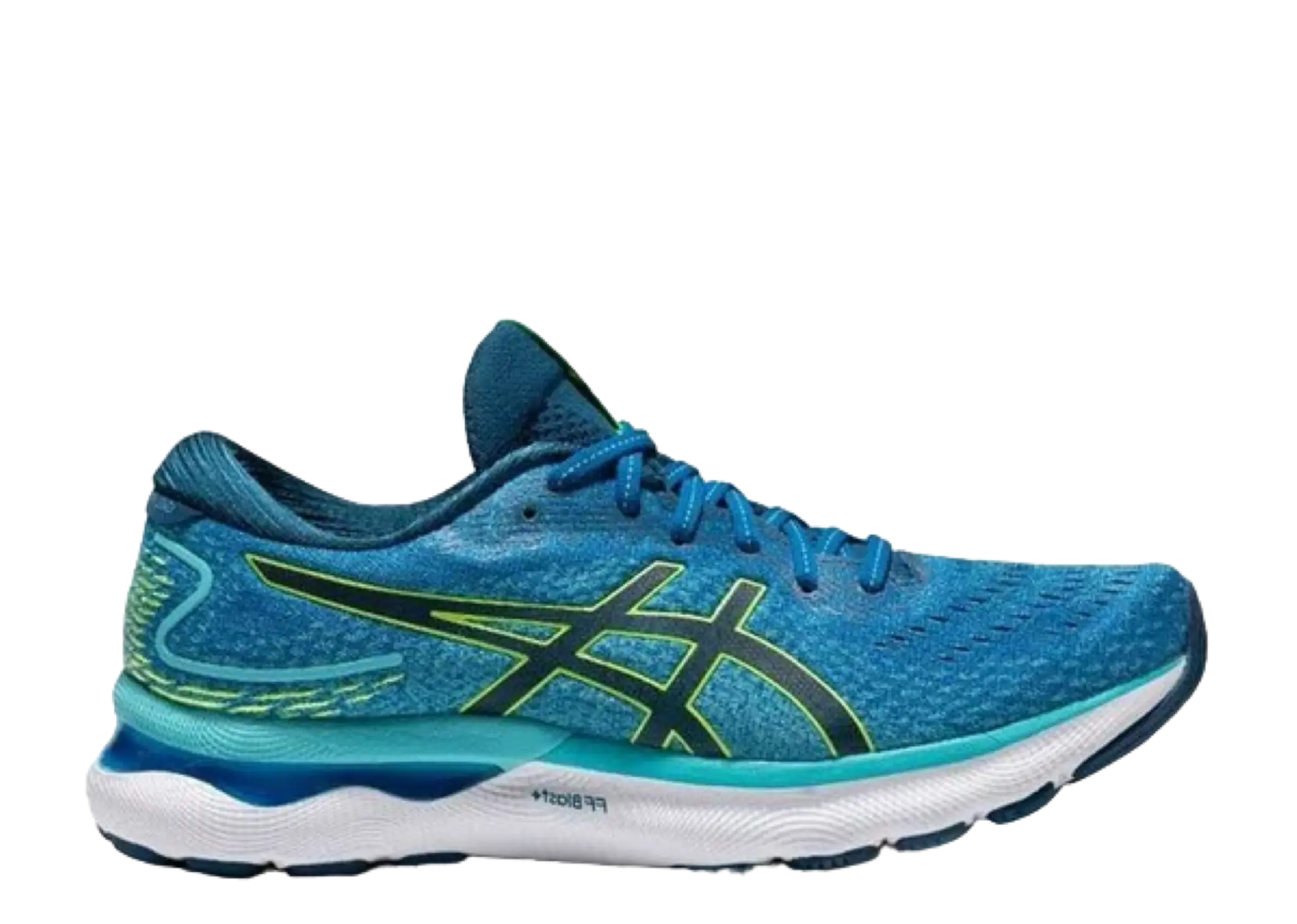 ASICS Gel-Nimbus 24 2E Wide Lake Drive Hazard Green