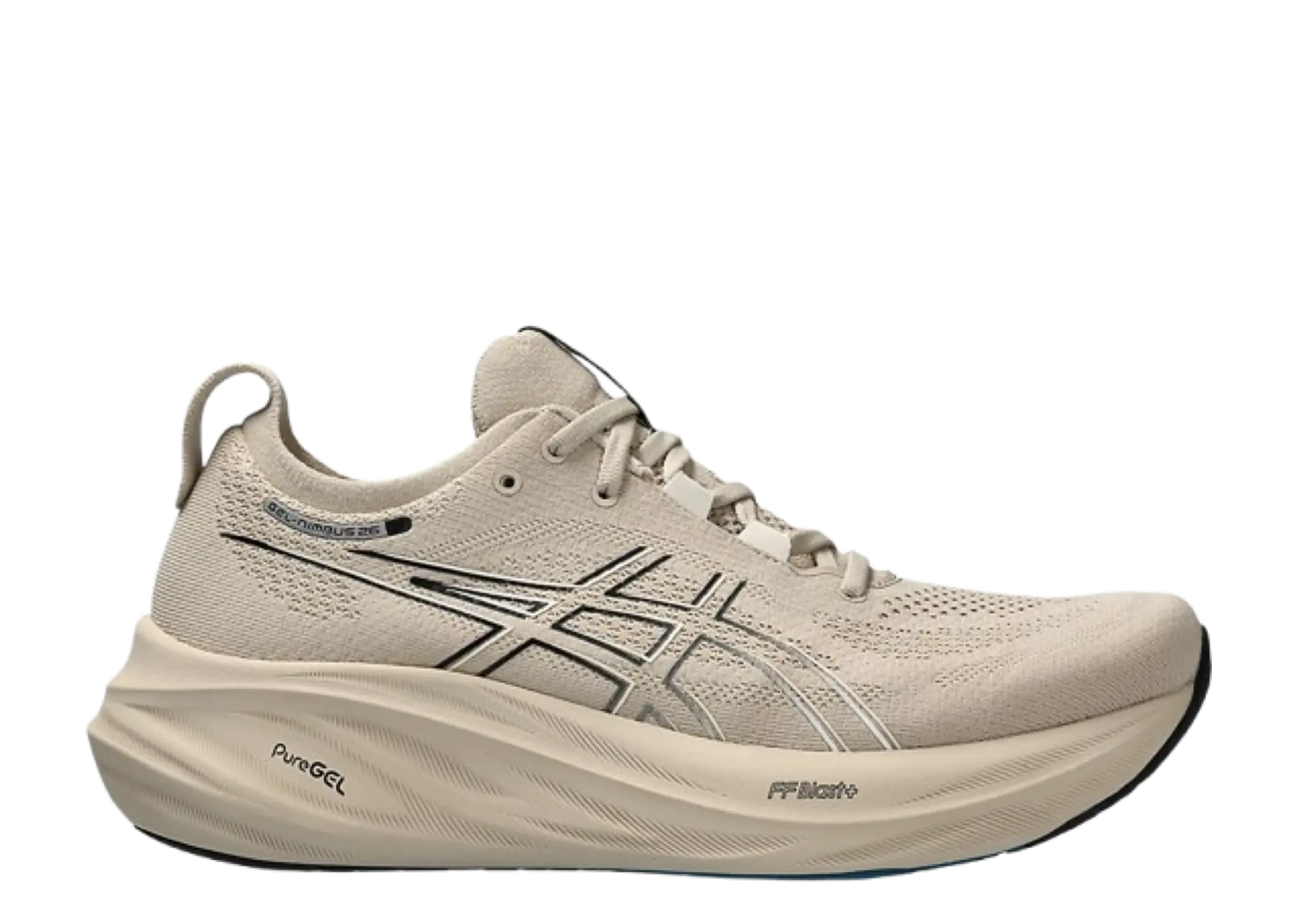 ASICS Gel-Nimbus 26 Feather Grey Black