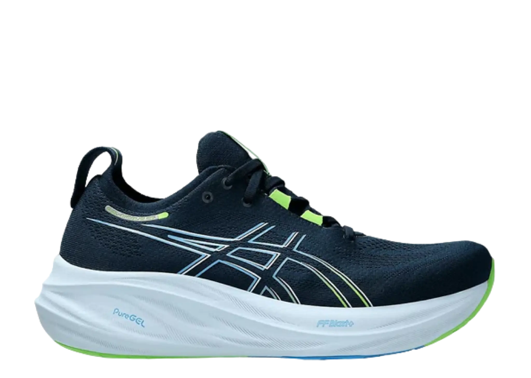 ASICS Gel-Nimbus 26 French Blue Electric Lime
