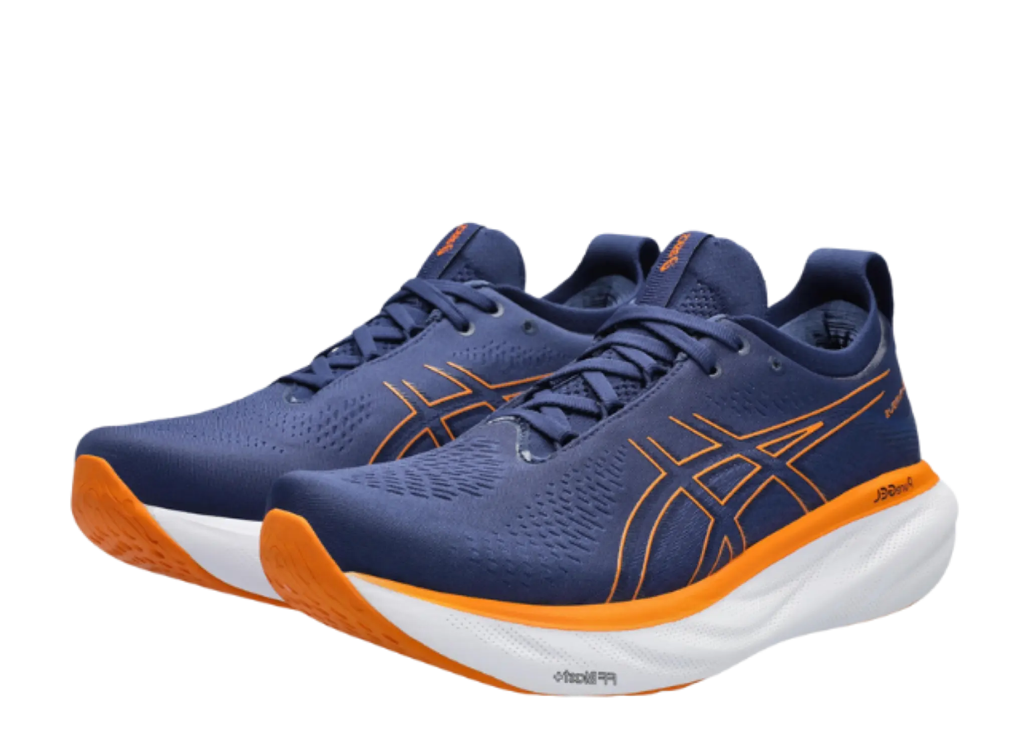 ASICS Gel-Nimbus 25 Deep Ocean Bright Orange - photo 2