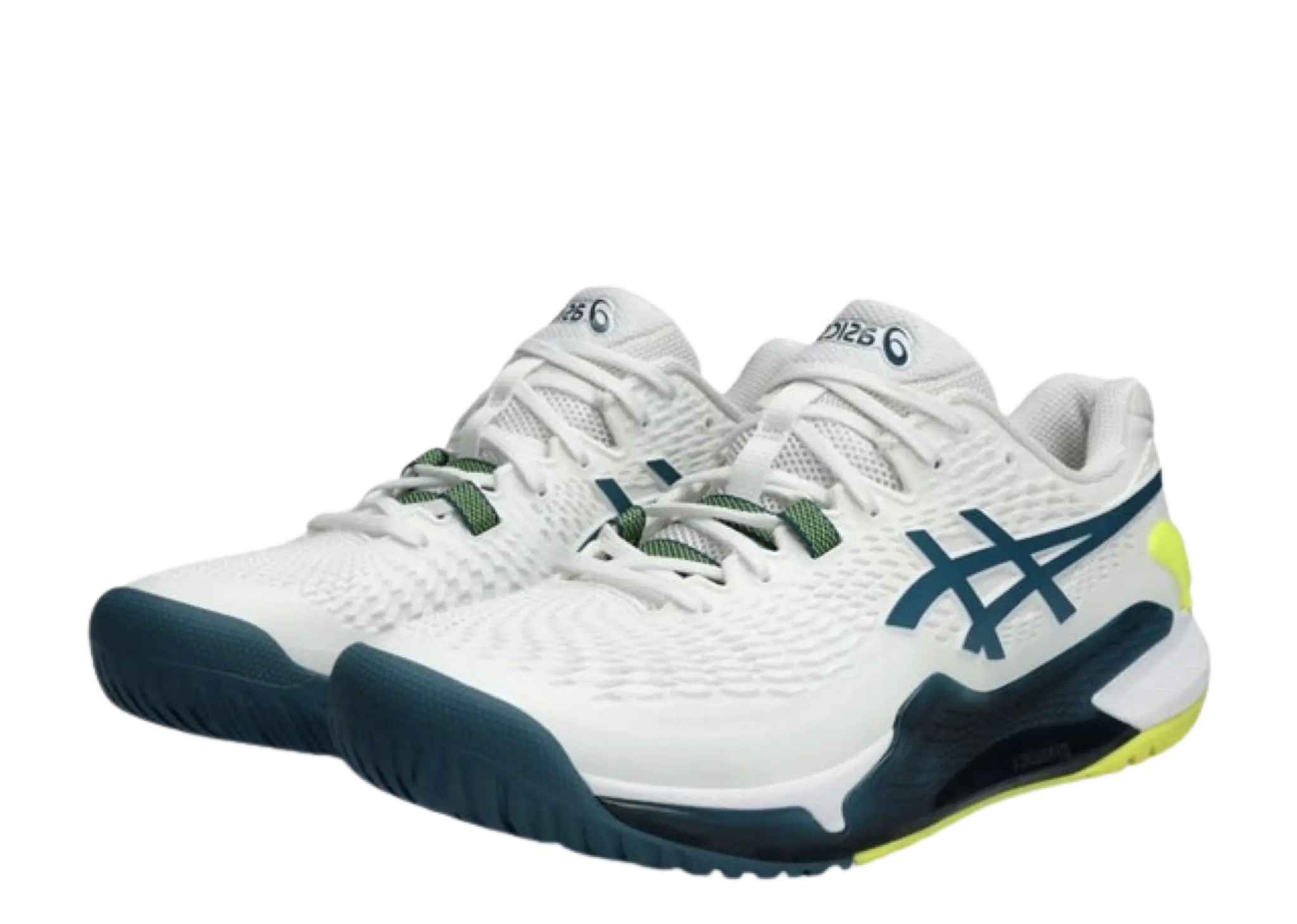 ASICS Gel Resolution 9 White Restful Teal - photo 2