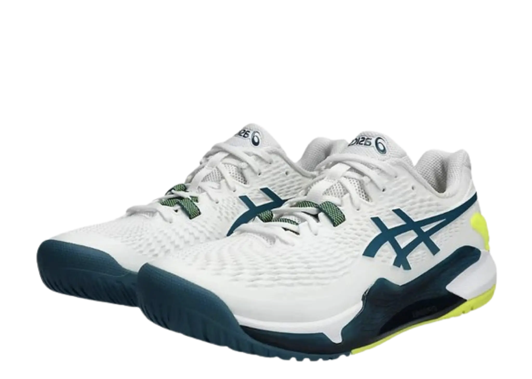 ASICS Gel Resolution 9 Wide White Restful Teal - photo 2