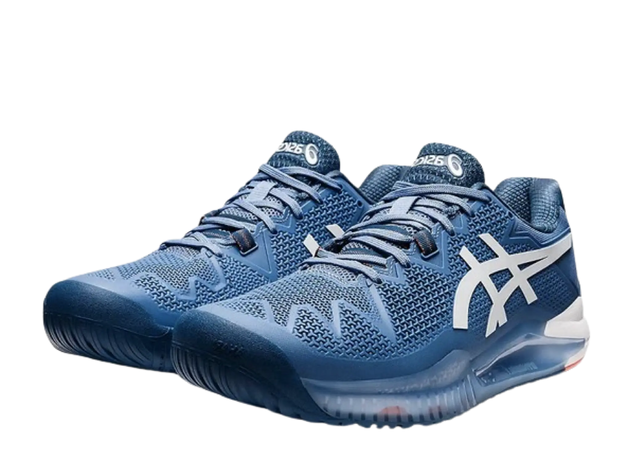 ASICS Gel Resolution 8 2E Wide Blue Harmony - photo 2
