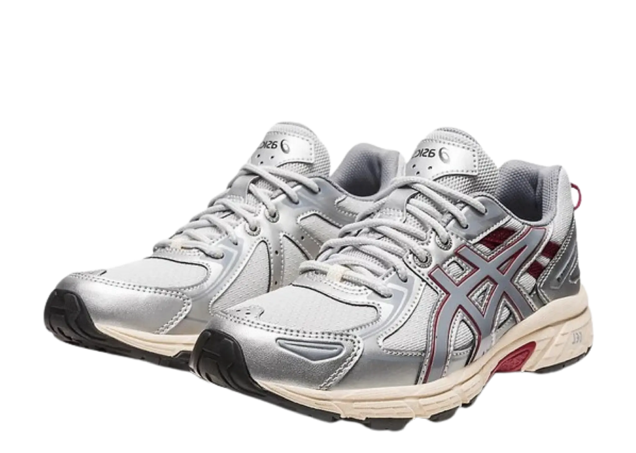 ASICS Gel Venture 6 Glacier Grey Red (Women's) - photo 2