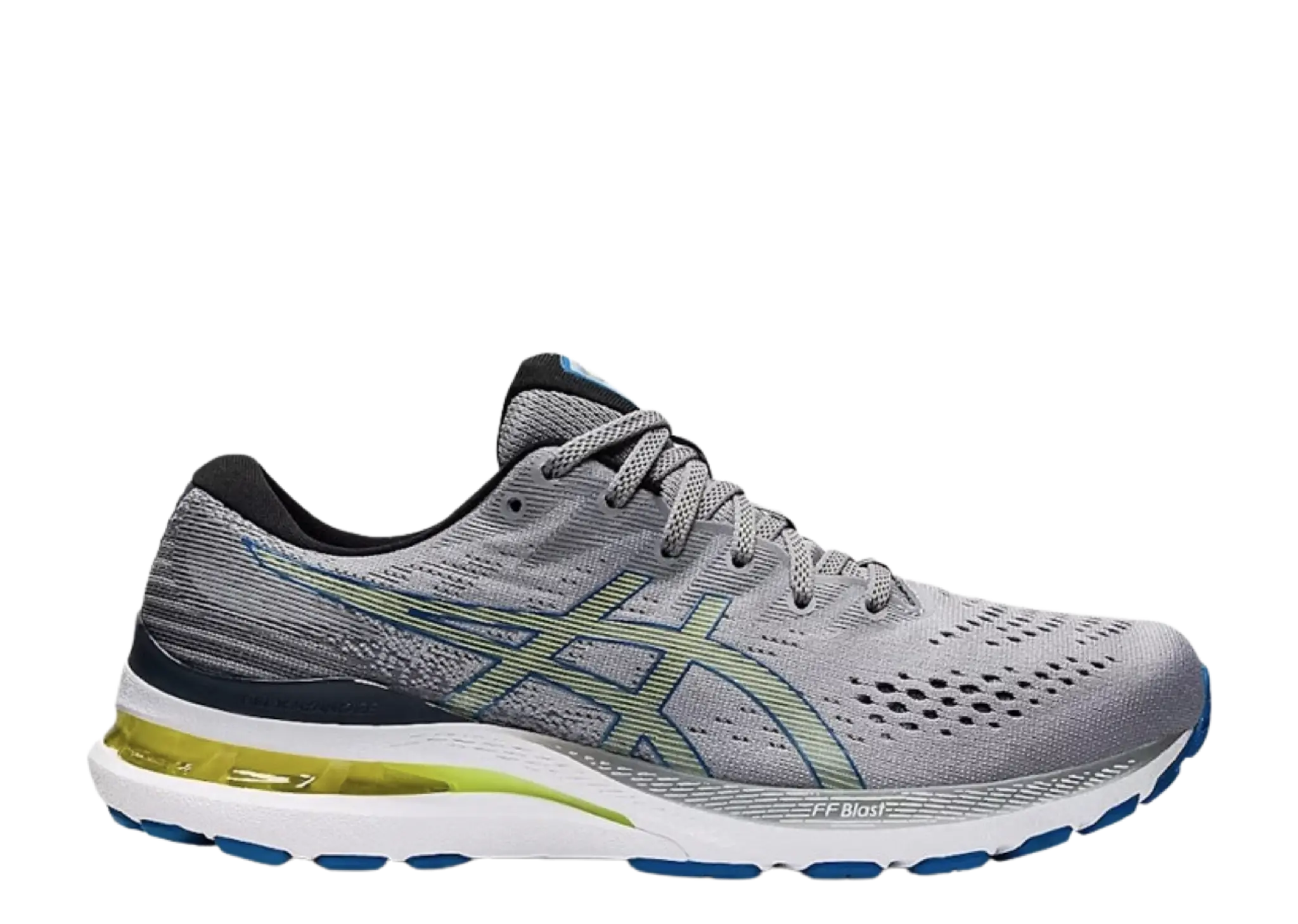 ASICS Gel Kayano 28 Sheet Rock Grey Hazard Green