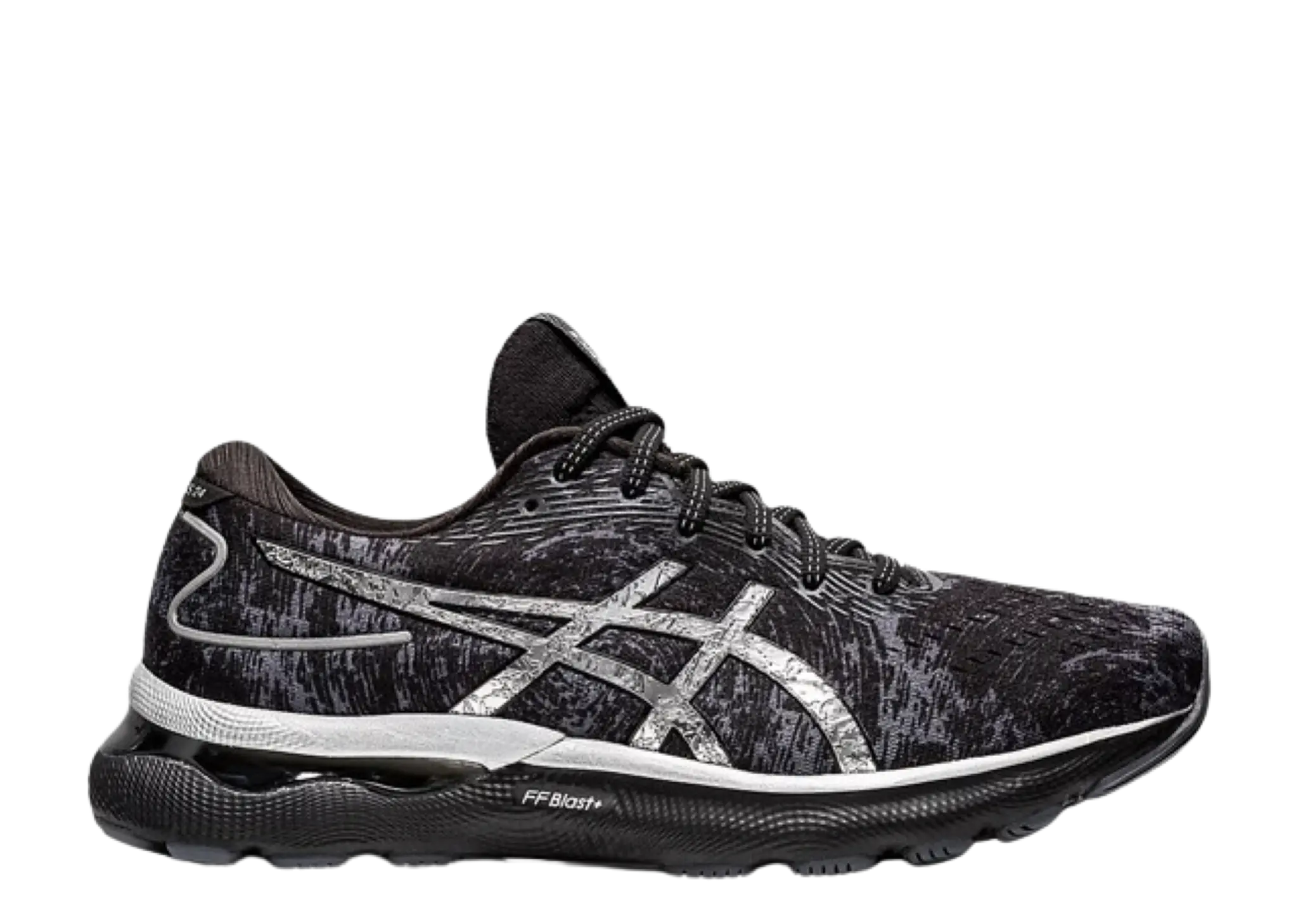 ASICS Gel Nimbus 24 Platinum Black (Women's)