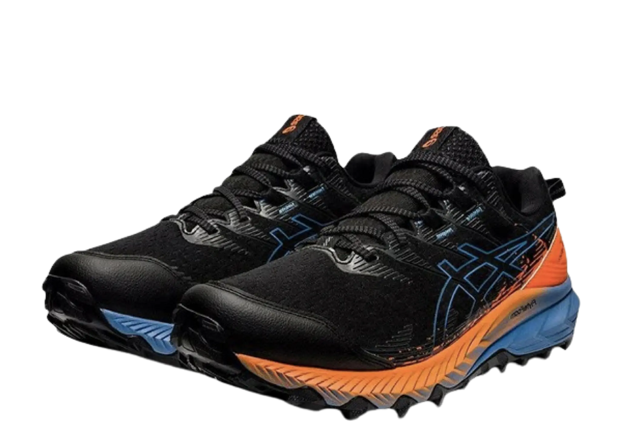 ASICS Gel Trabuco 10 Gore-Tex Black Blue Harmony Orange - photo 2