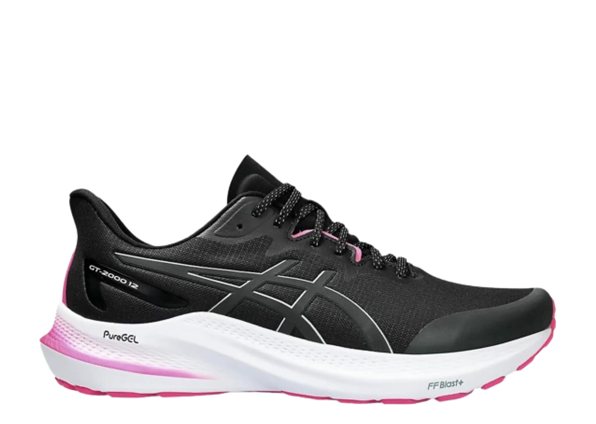 ASICS GT 2000 12 Lite-Show Black Pure Silver