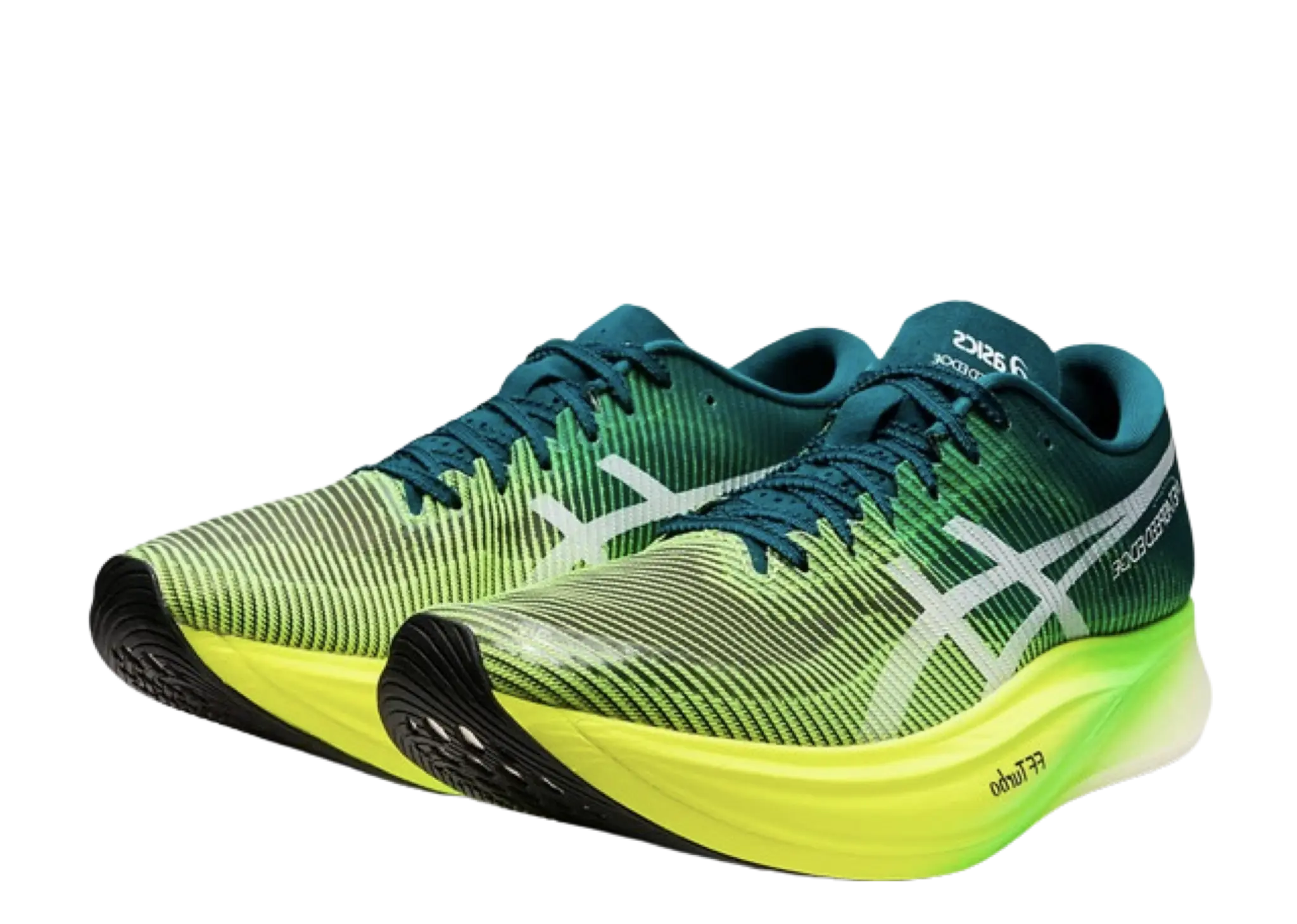 ASICS Metaspeed Edge+ Velvet Pine Safety Yellow - photo 2