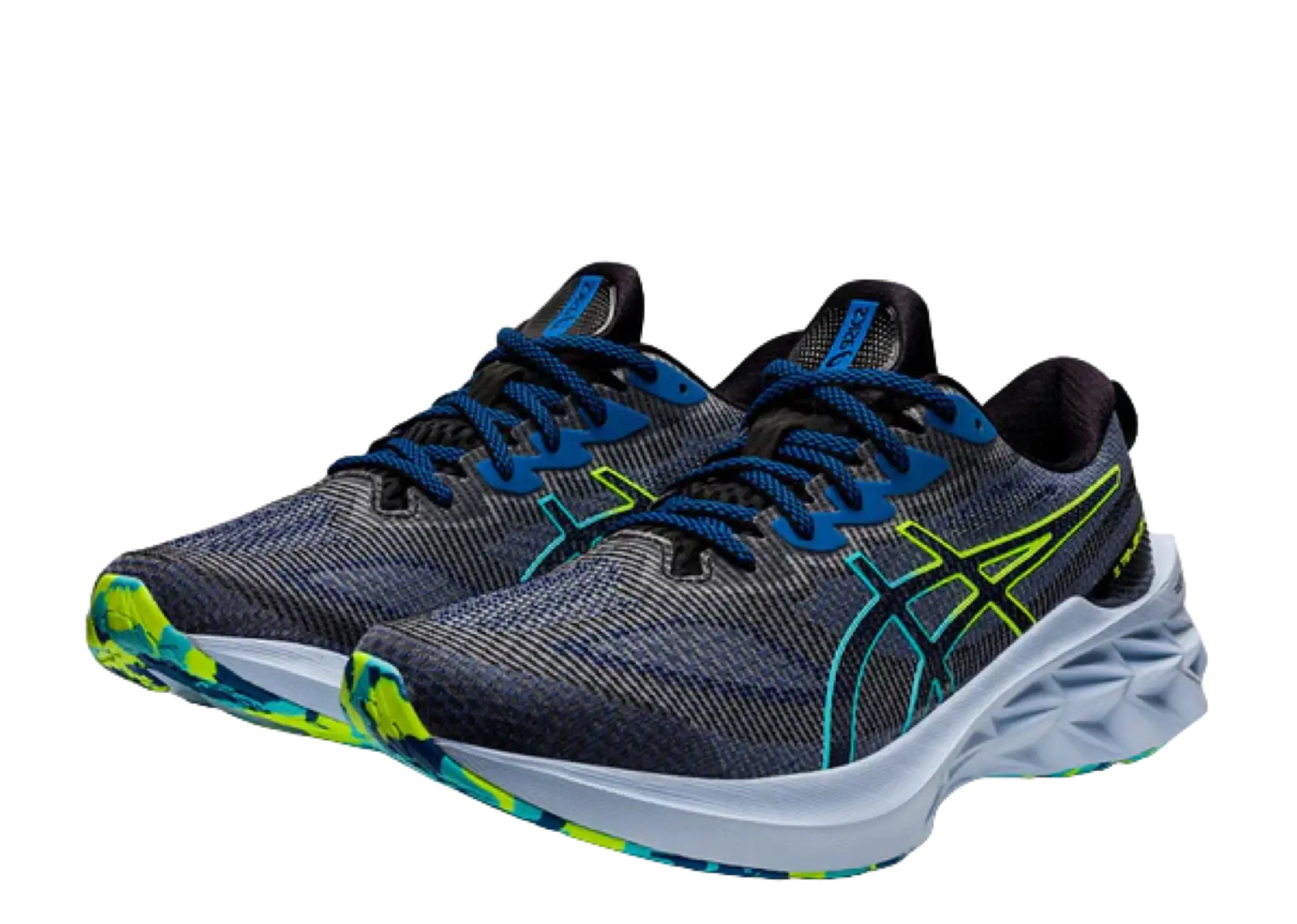 ASICS Novablast 2 LE Black Hazard Green - photo 2