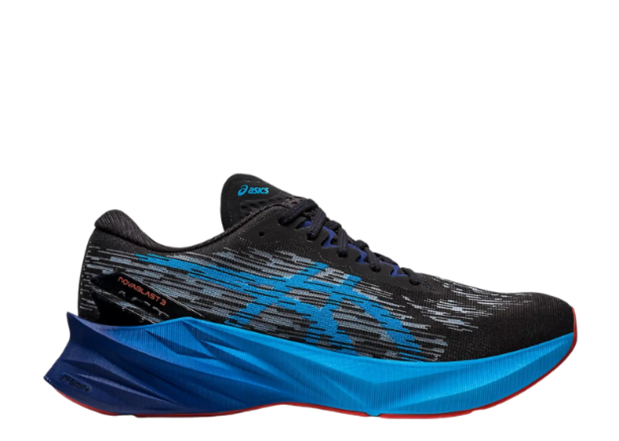 ASICS Novablast 3 Black Island Blue