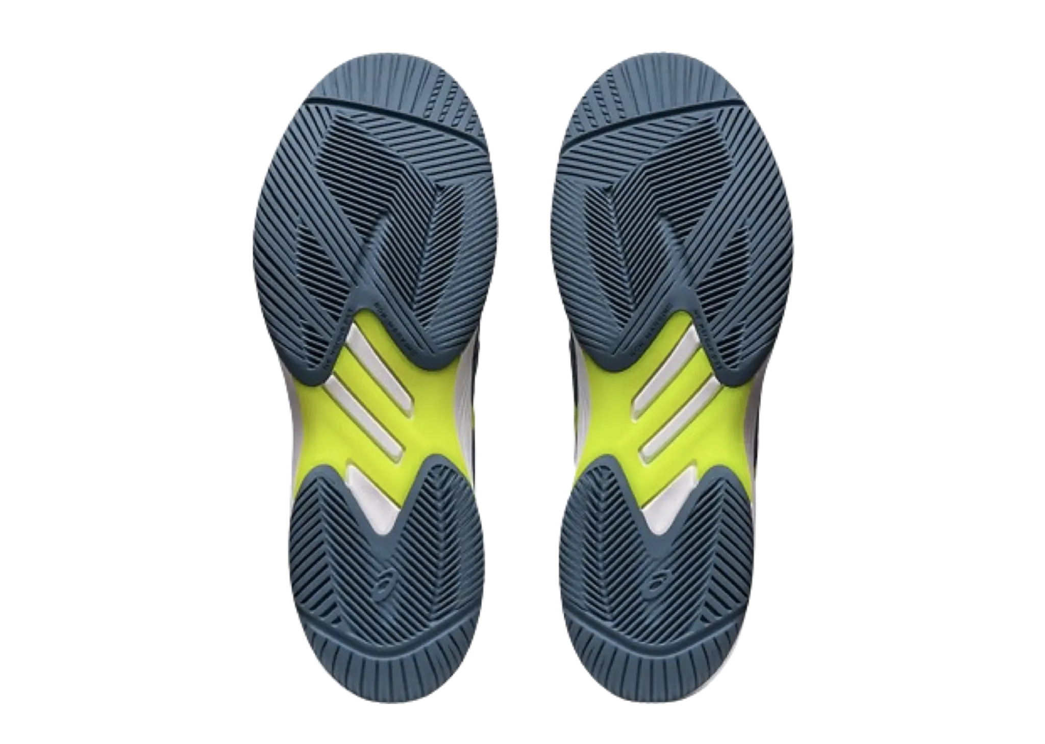 ASICS Solution Swift FF Steel Blue Hazard Green - photo 4