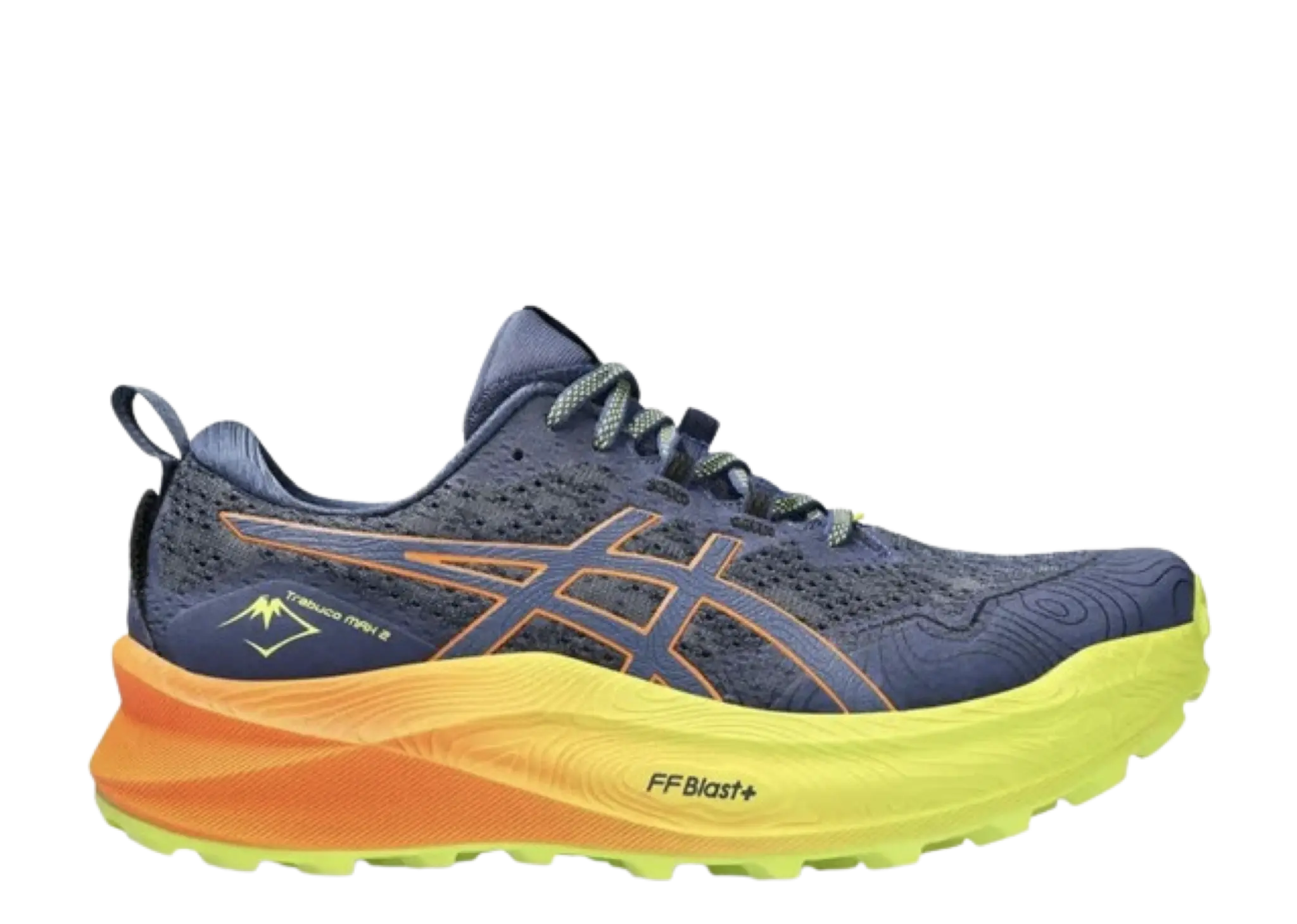 ASICS Trabuco Max 2 Deep Ocean Bright Orange