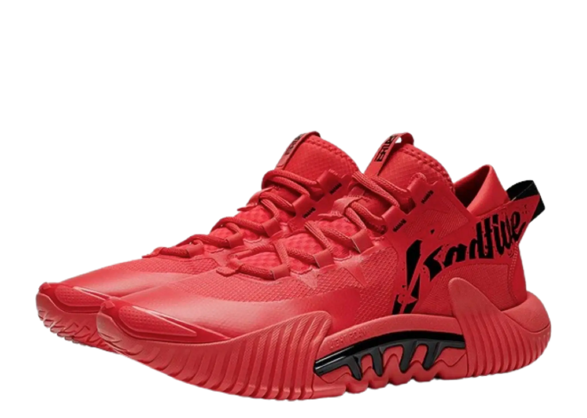 Li-Ning Bad Five 2 Low Red Black - photo 3