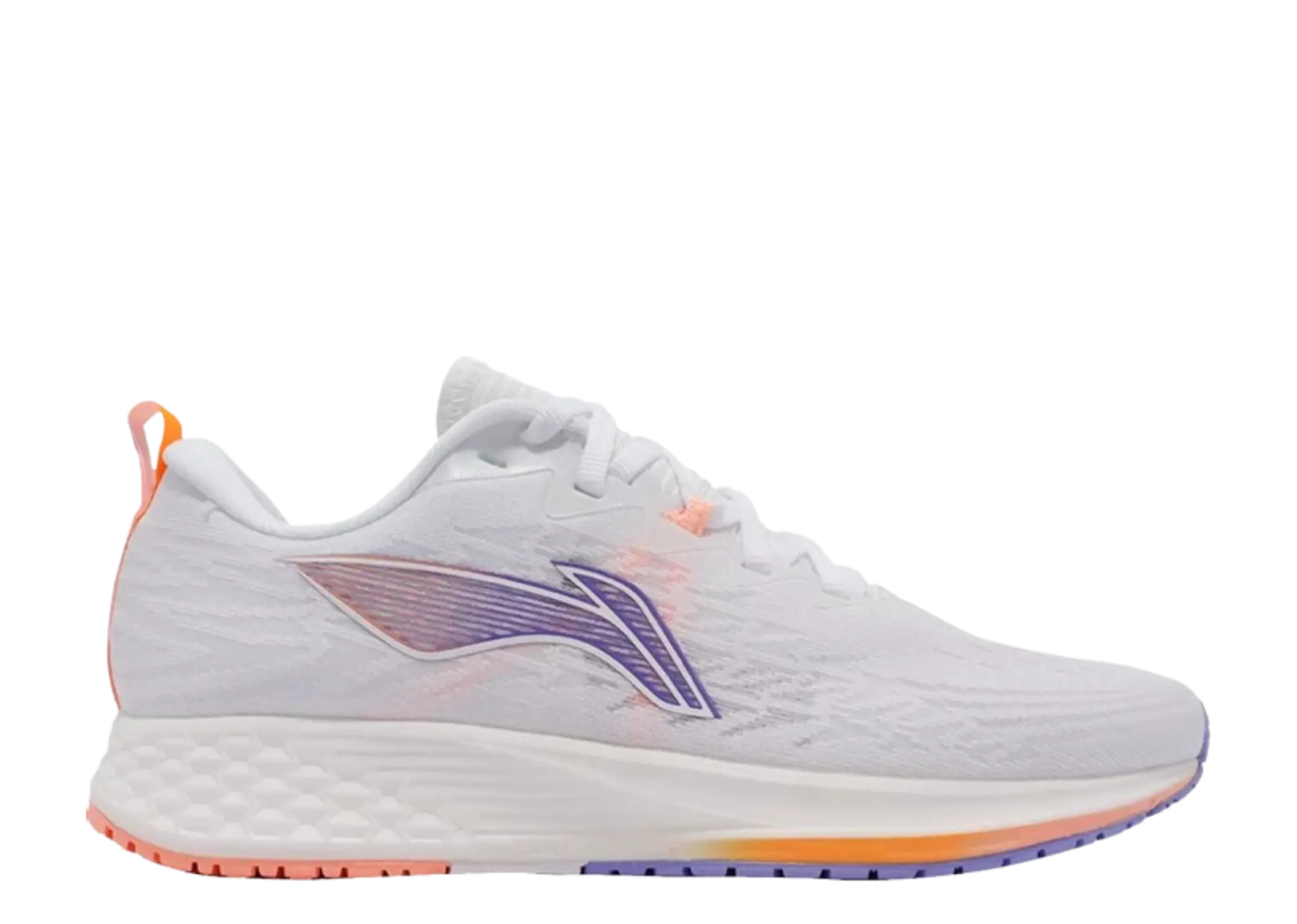 Li-Ning Chitu 4.0 White Neon Soft Orange (Women's)