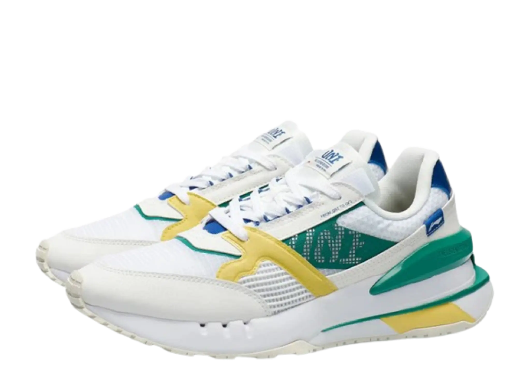 Li-Ning 001 Newborn White Cream Yellow - photo 3