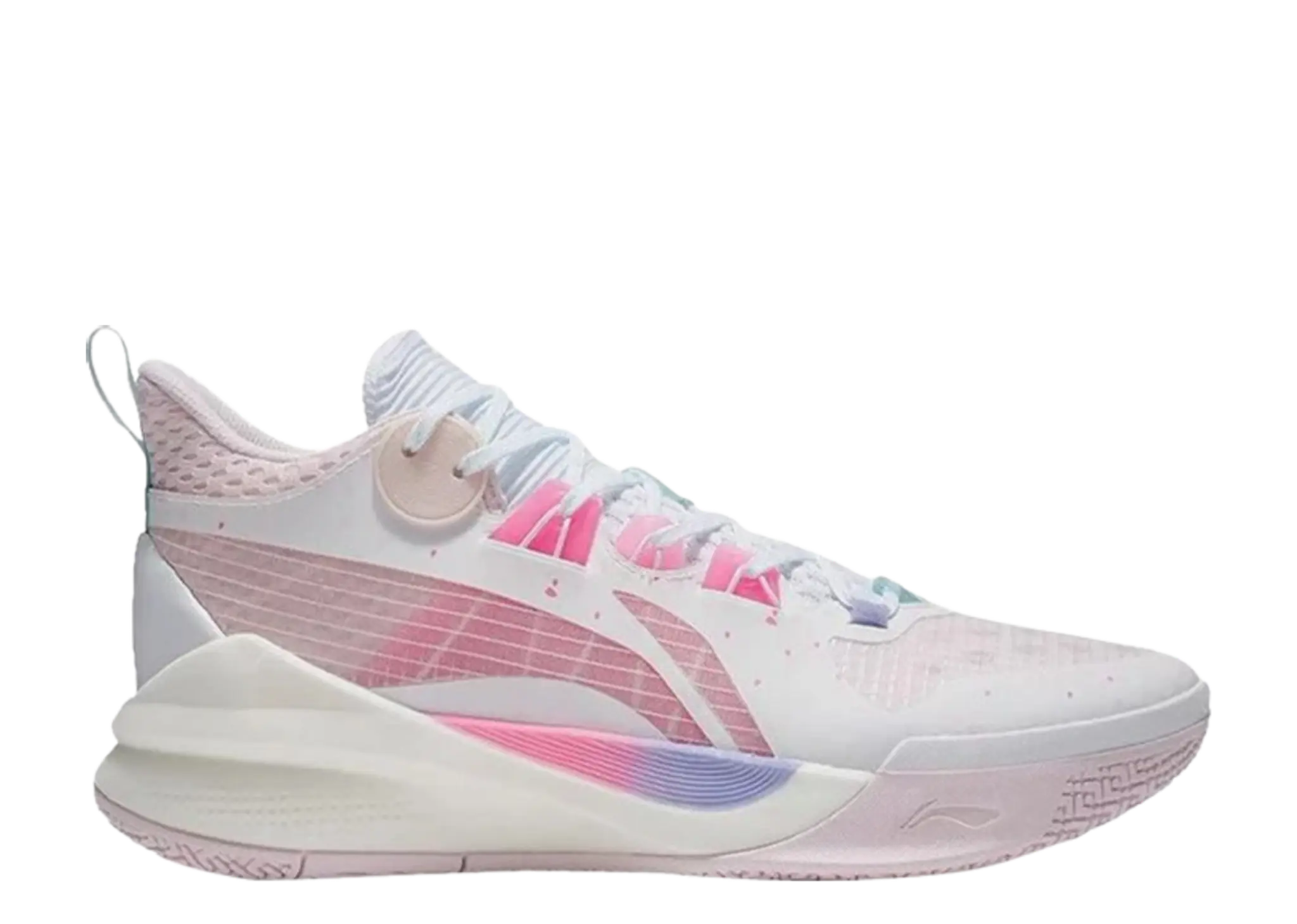 Li-Ning Sonic 10 Team White Fluorescent Powder