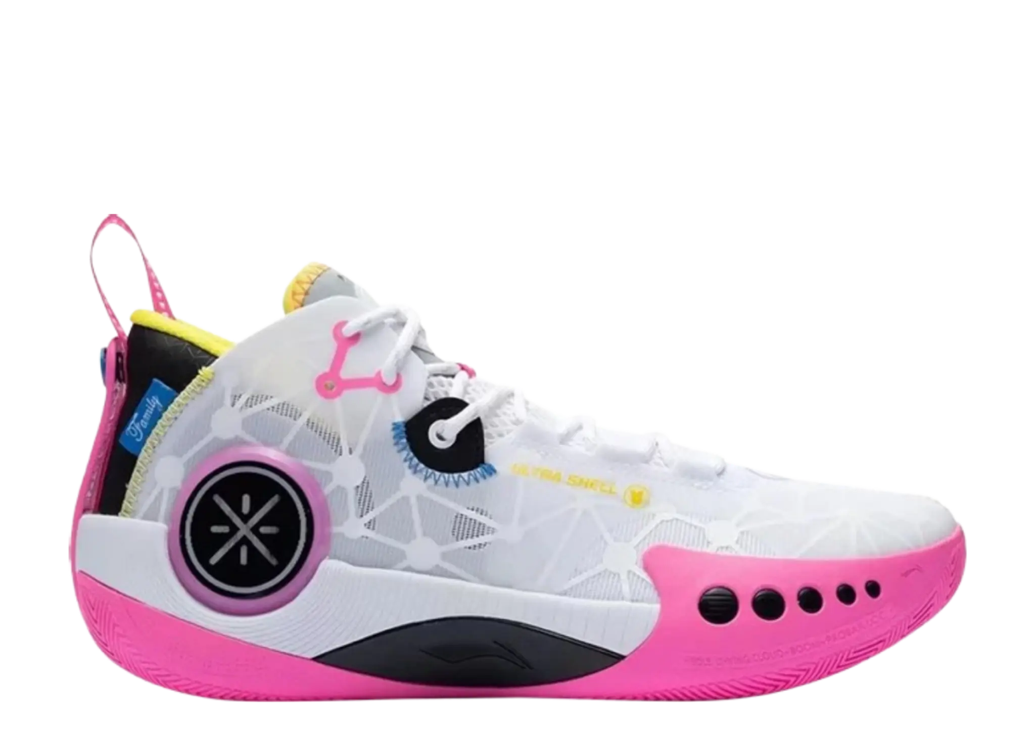 Li-Ning Wade Shadow 3 White Black Pink