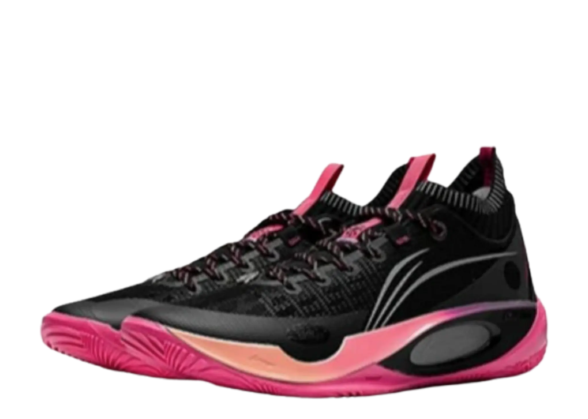 Li-Ning Wade 808 Ultra Black Pink Orange - photo 2